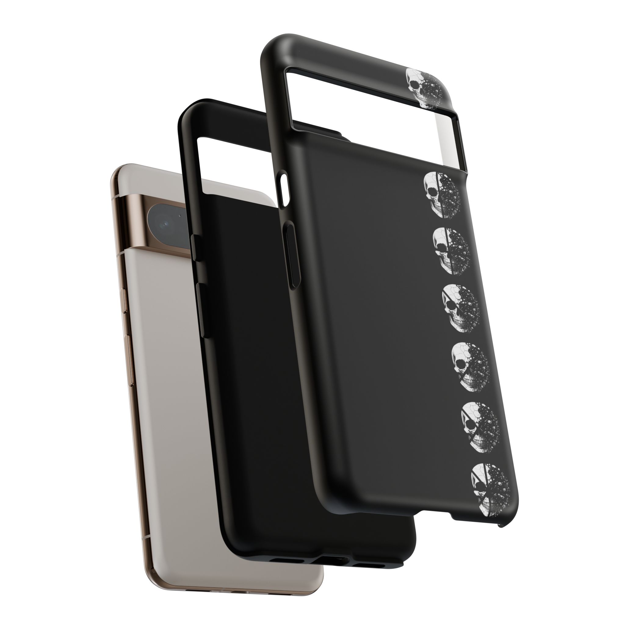 Skull Strip Tough Phone Case - Image 151