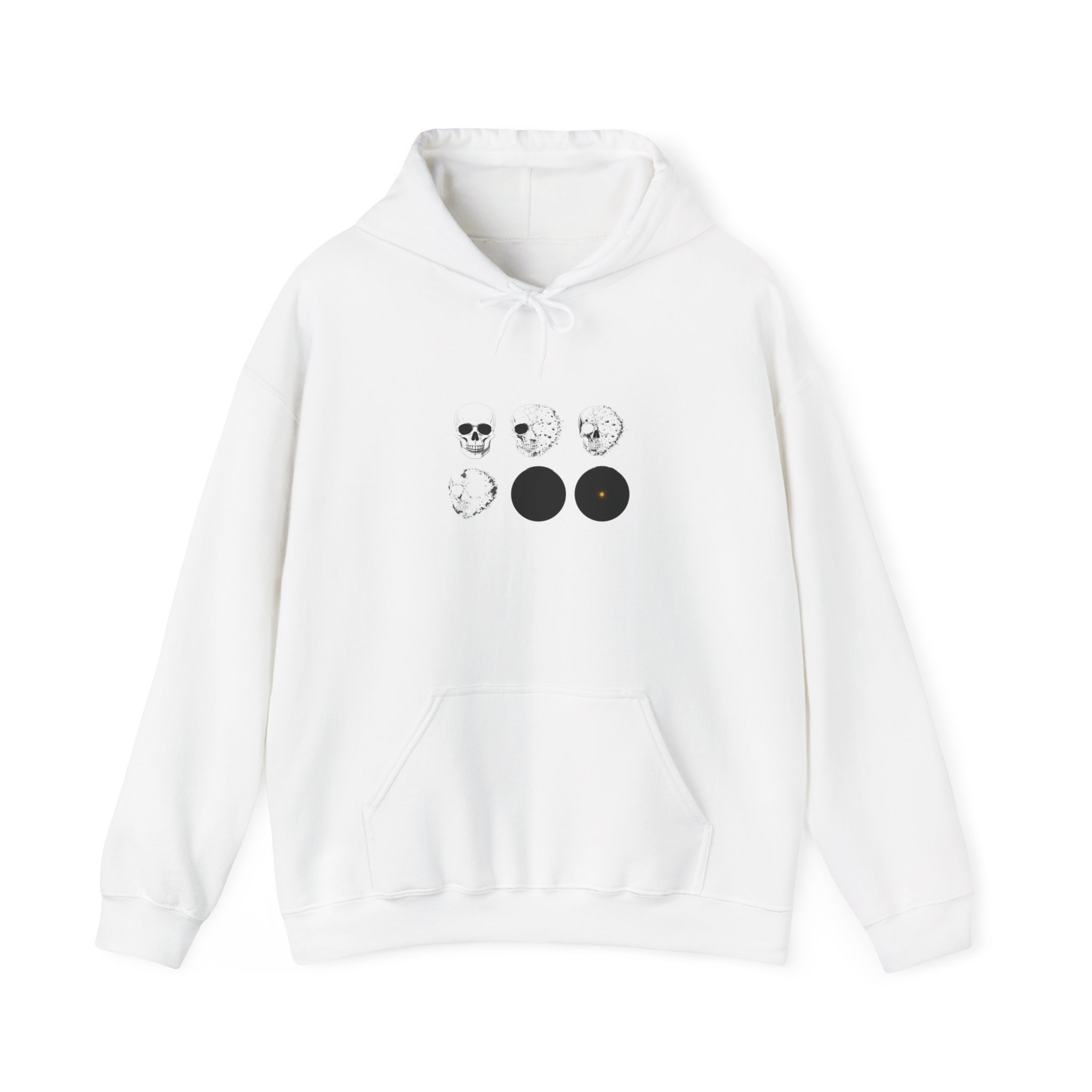 Moon Phase Hoodie — "Free Your Mind" Minimalist Astral Sweatshirt - Image 2