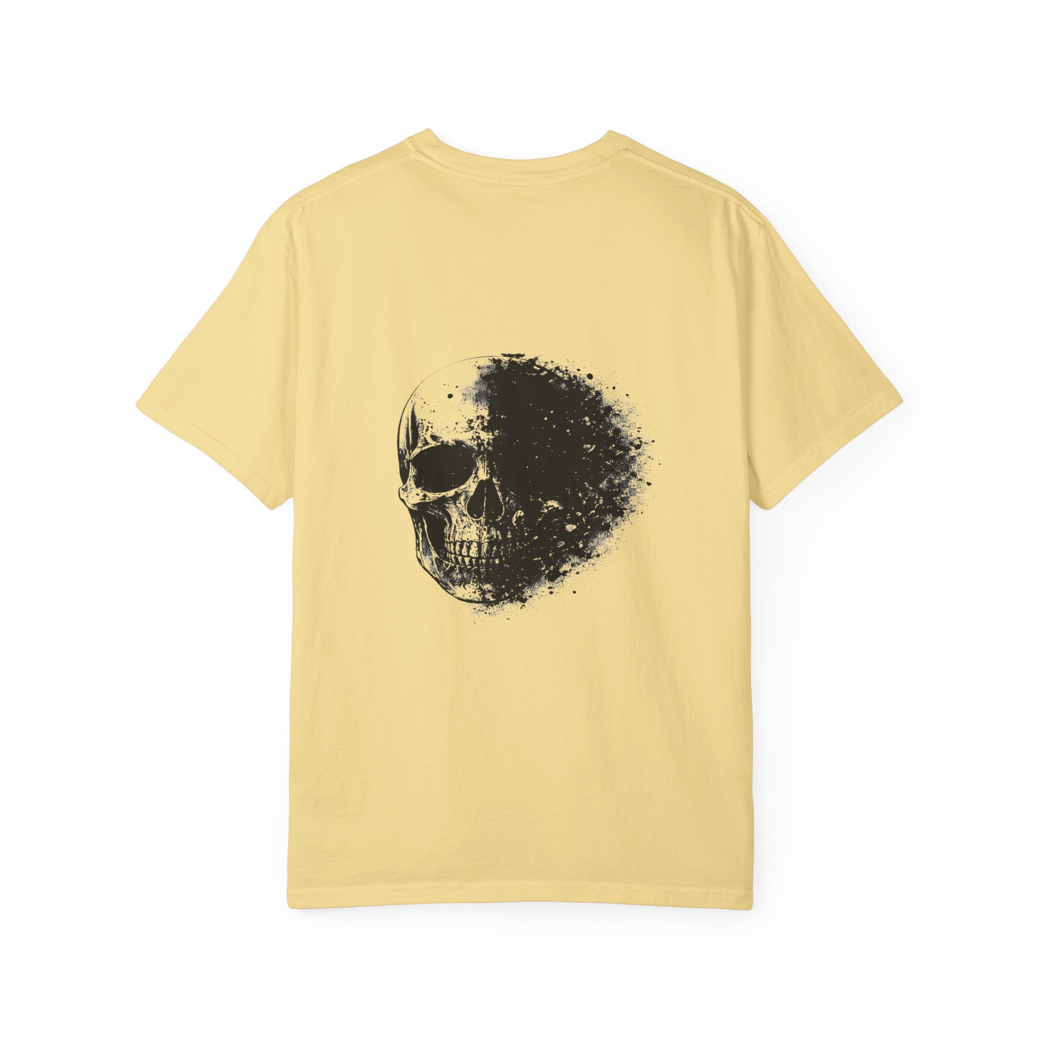 Skull Fade Tee — Grunge Disintegrating Skull Graphic T-Shirt - Image 15
