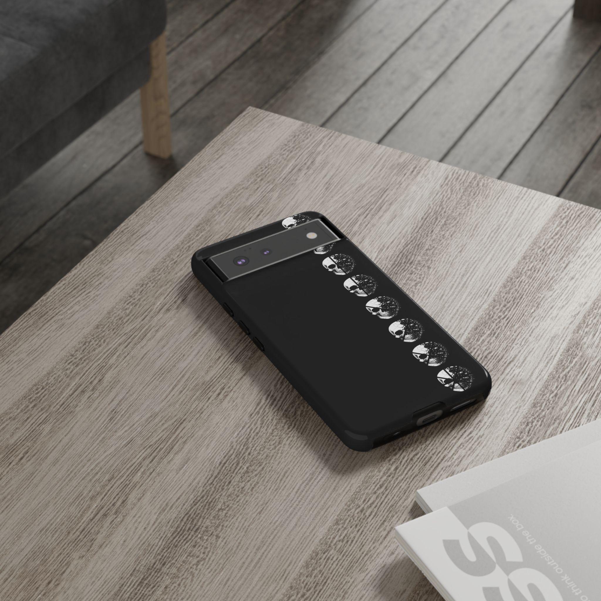 Skull Strip Tough Phone Case - Image 45