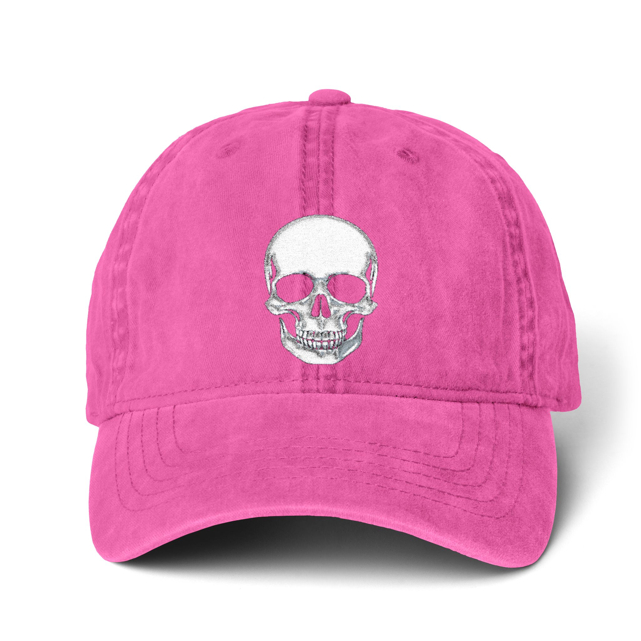Women's Pigment-Dyed Cap with Fashion Undervisor (Embroidery) - Image 26