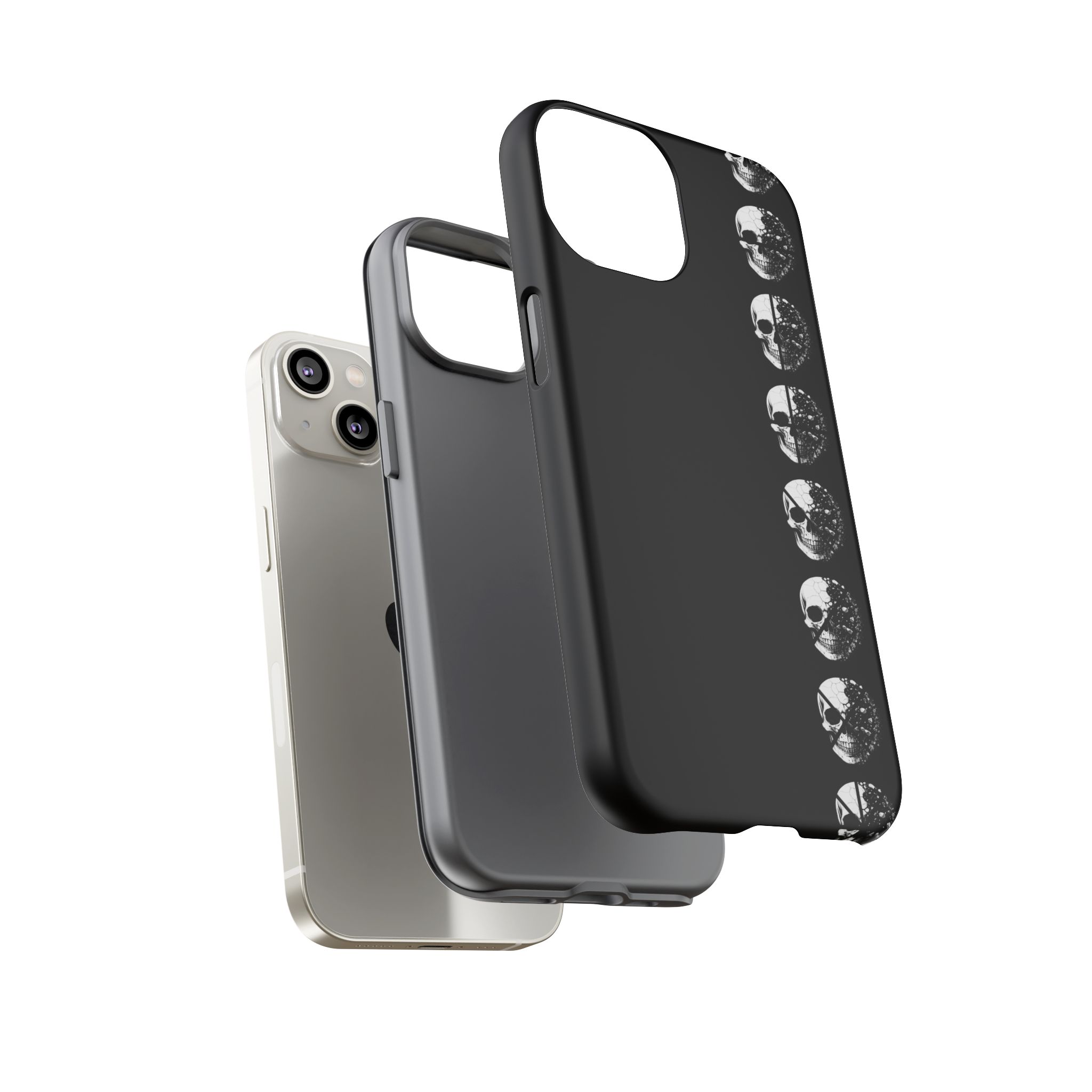 Skull Strip Tough Phone Case - Image 54