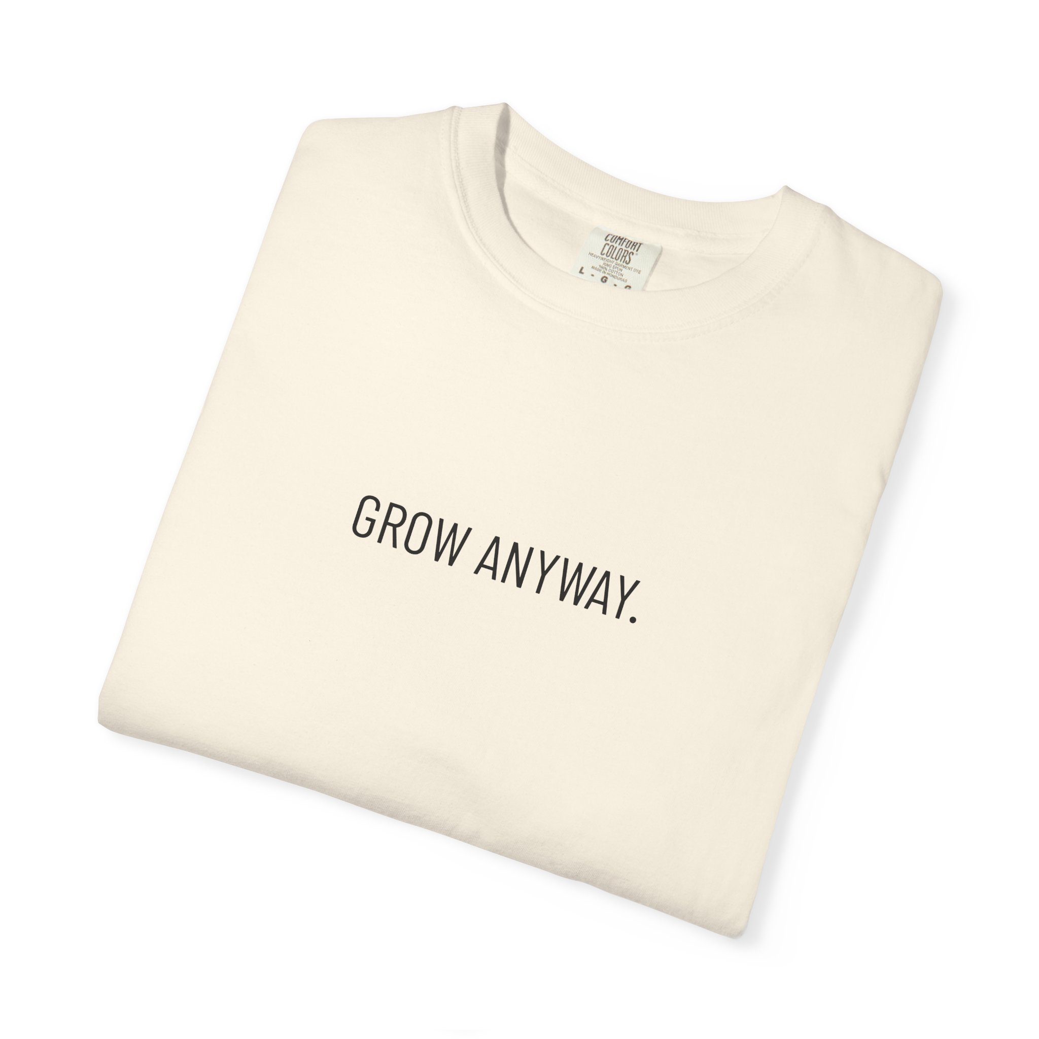 Grow Anyway T-Shirt — Minimalist Moon Phase Graphic Tee - Image 7