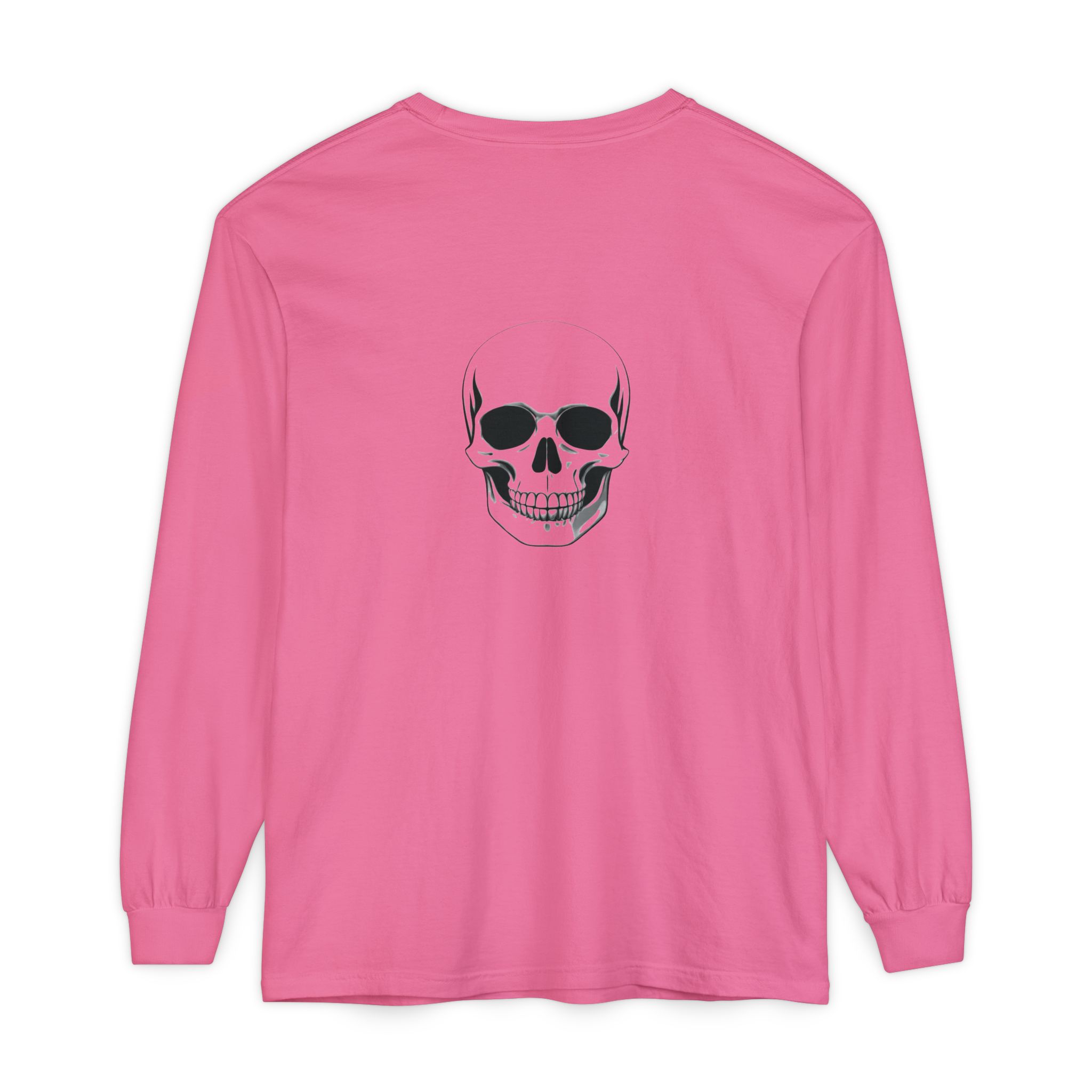 Keep Going Long Sleeve Tee — Minimal Skull Graphic - Image 17