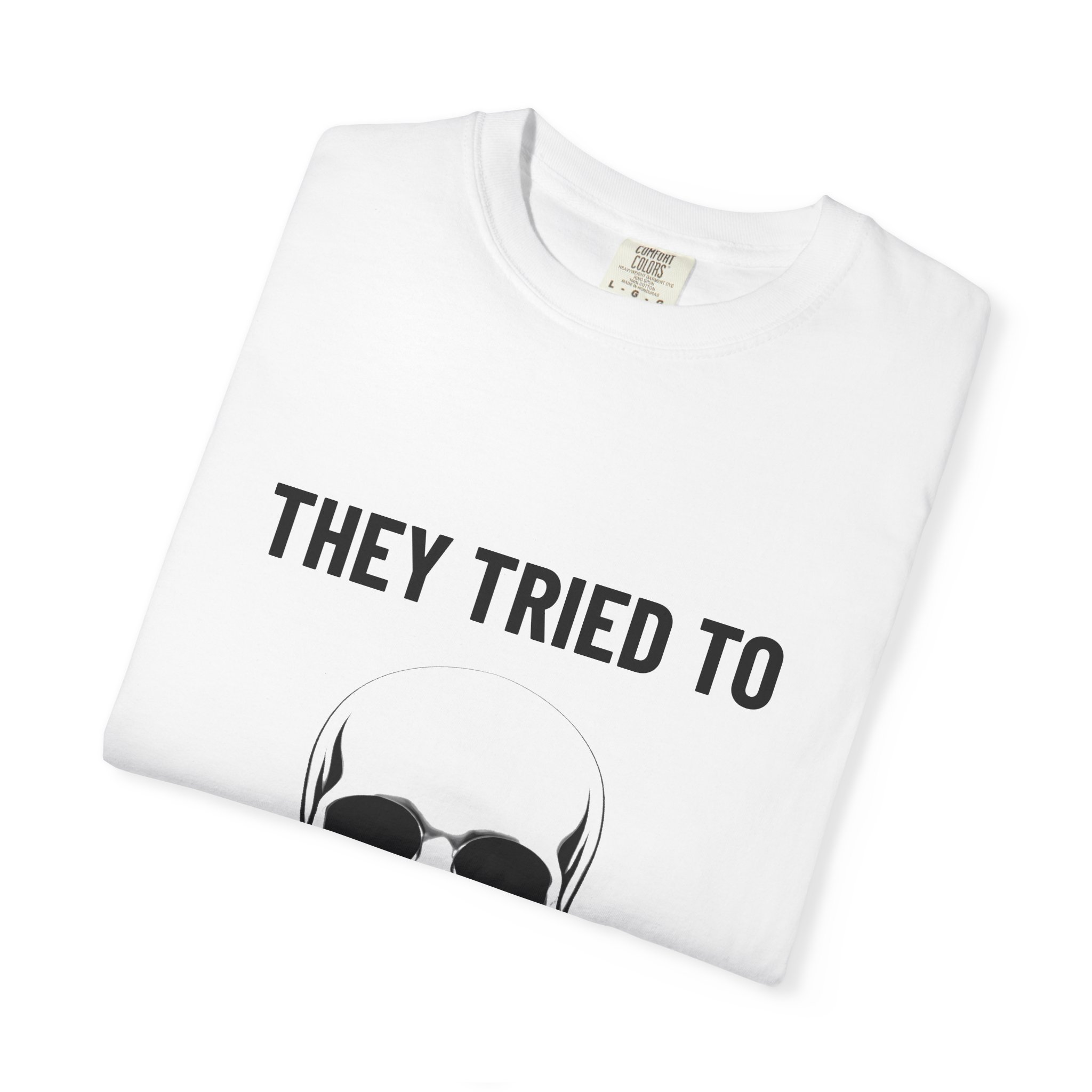 They Tried To Erase Me Skull T-Shirt - Image 4