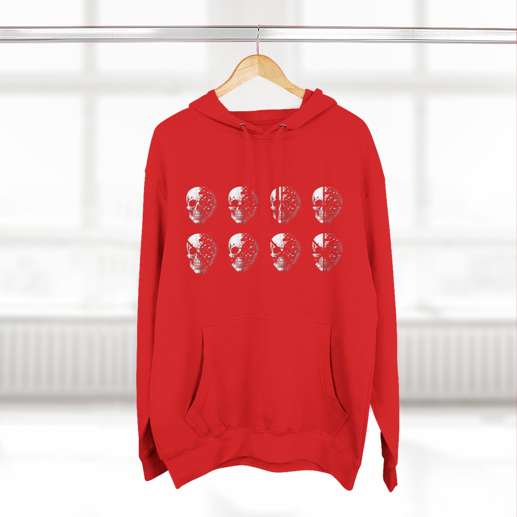 Stay Lucid Hoodie — Minimal Lunar Skull Graphic Pullover - Image 56