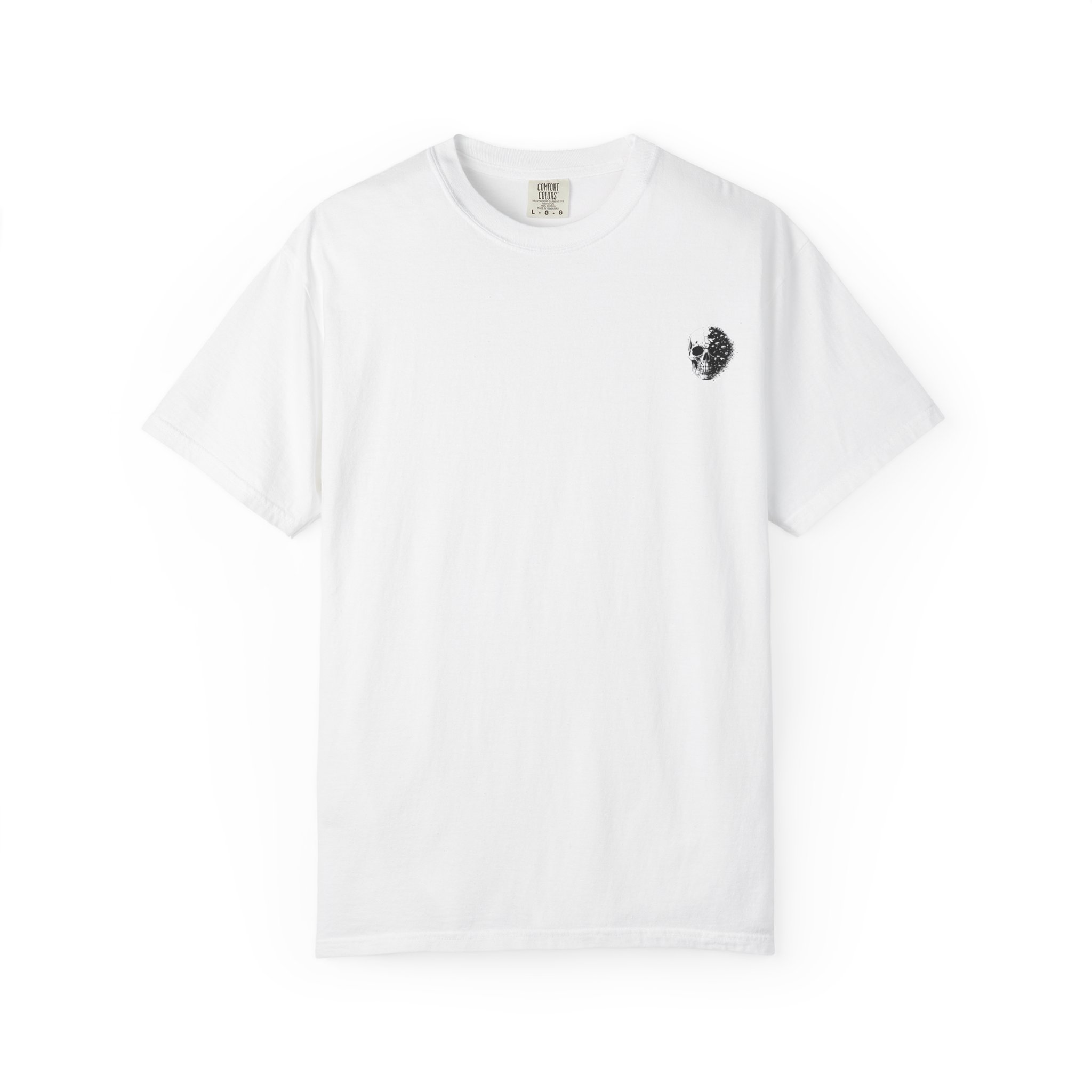 Minimal Moon Crest T-Shirt — Small Chest Graphic - Image 2