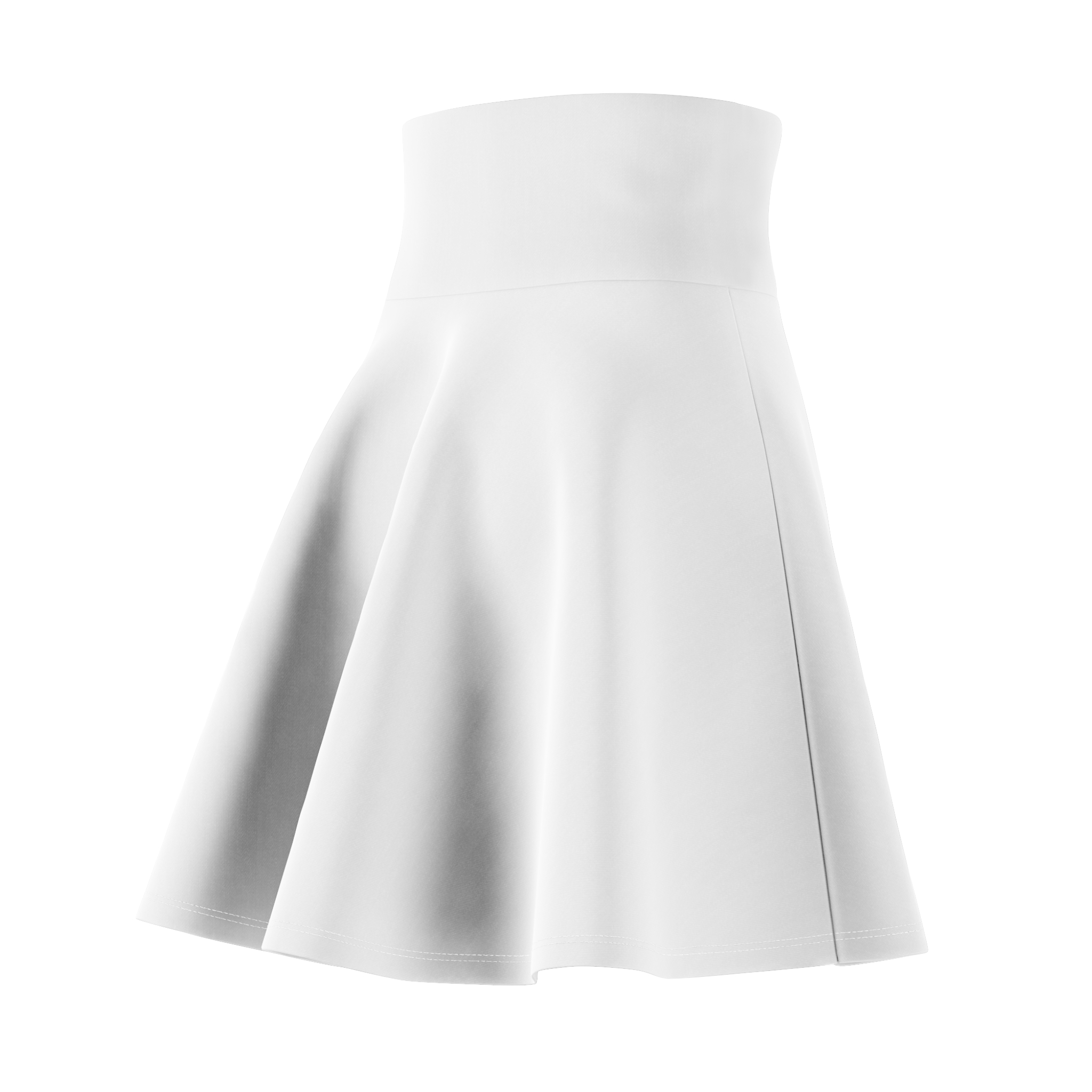 Skater Skirt — 'Trust Your Instincts' High-Waist AOP Women's Skirt - Image 5