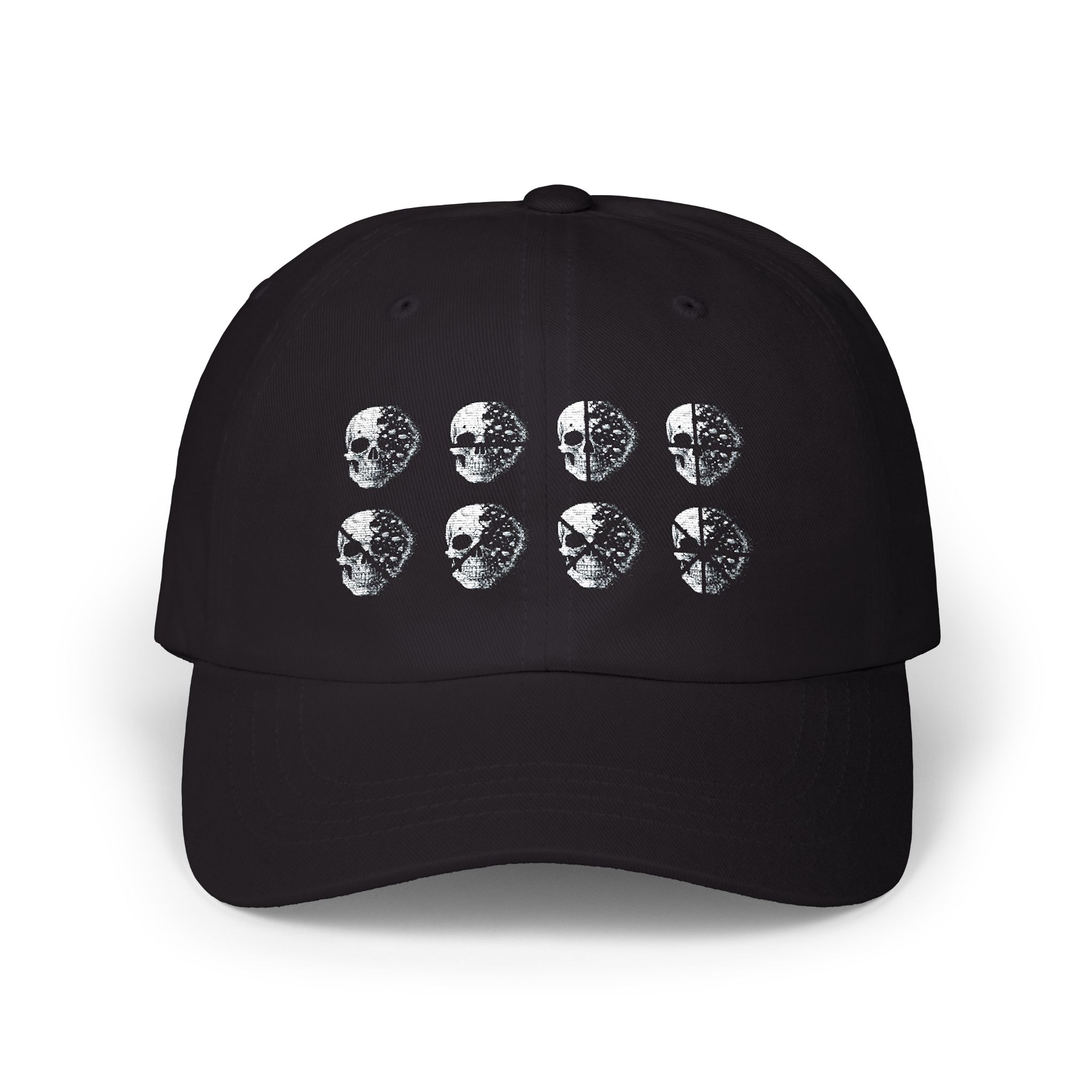 Dad Cap with Sparkle Dots — Minimalist Sequin Baseball Hat - Image 2