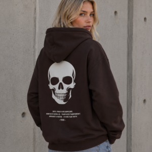 Skull Graphic Hoodie
