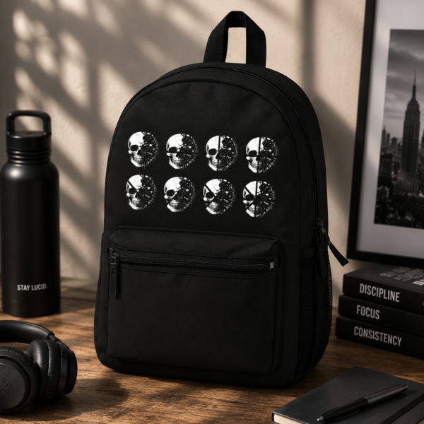 Skull Moon Phase Backpack