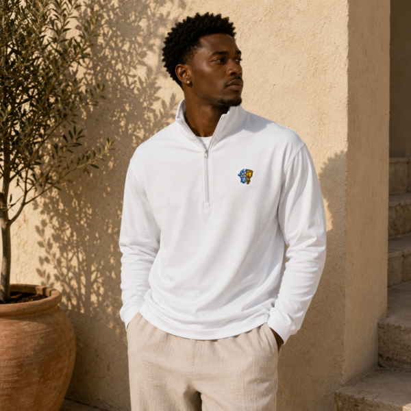 Quarter‑Zip Pullover