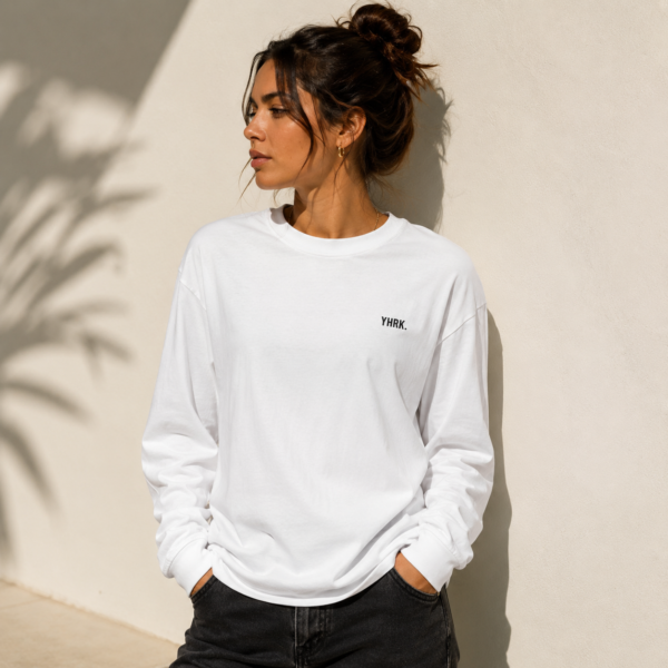 Skull Fade Long Sleeve Tee