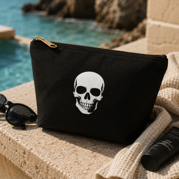 Skull Cosmetic Pouch