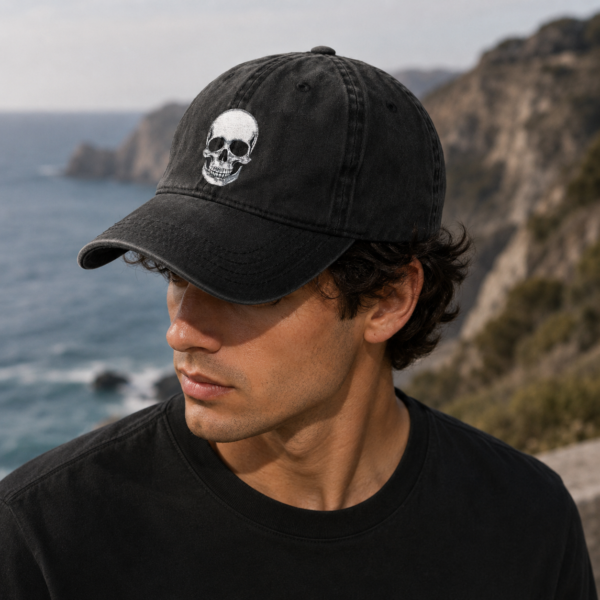 Women’s Pigment-Dyed Cap with Fashion Undervisor (Embroidery)
