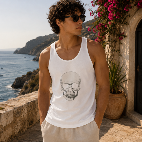Skull Graphic Tank Top