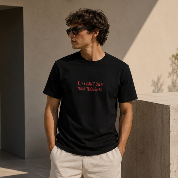 Skull & Quote Crop Tee