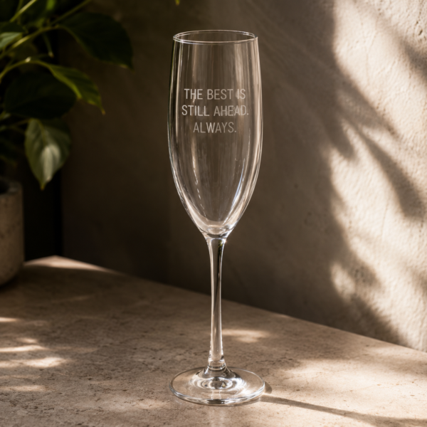 YHRK Champagne Flute