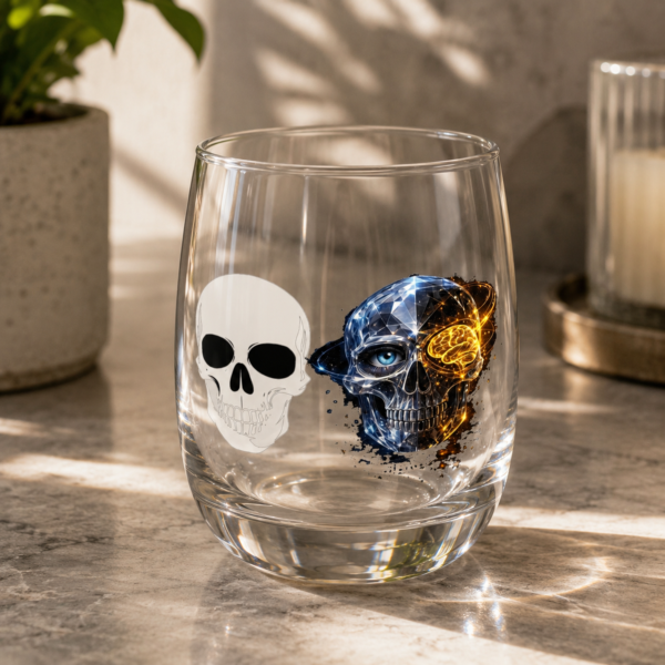 YHRK Whisky Glass