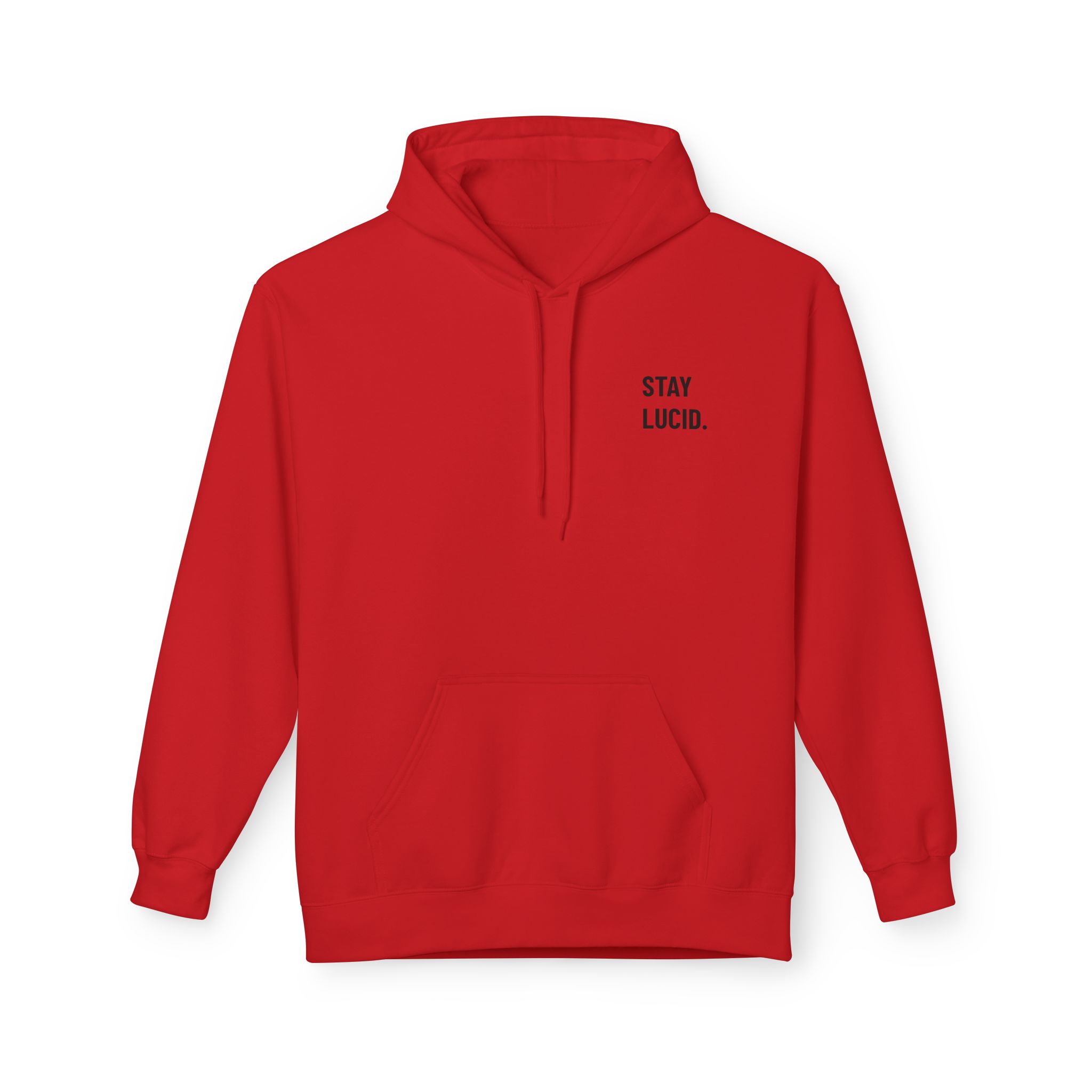 Stay Lucid Hoodie — Minimal Black Circle Graphic Pullover - Image 25