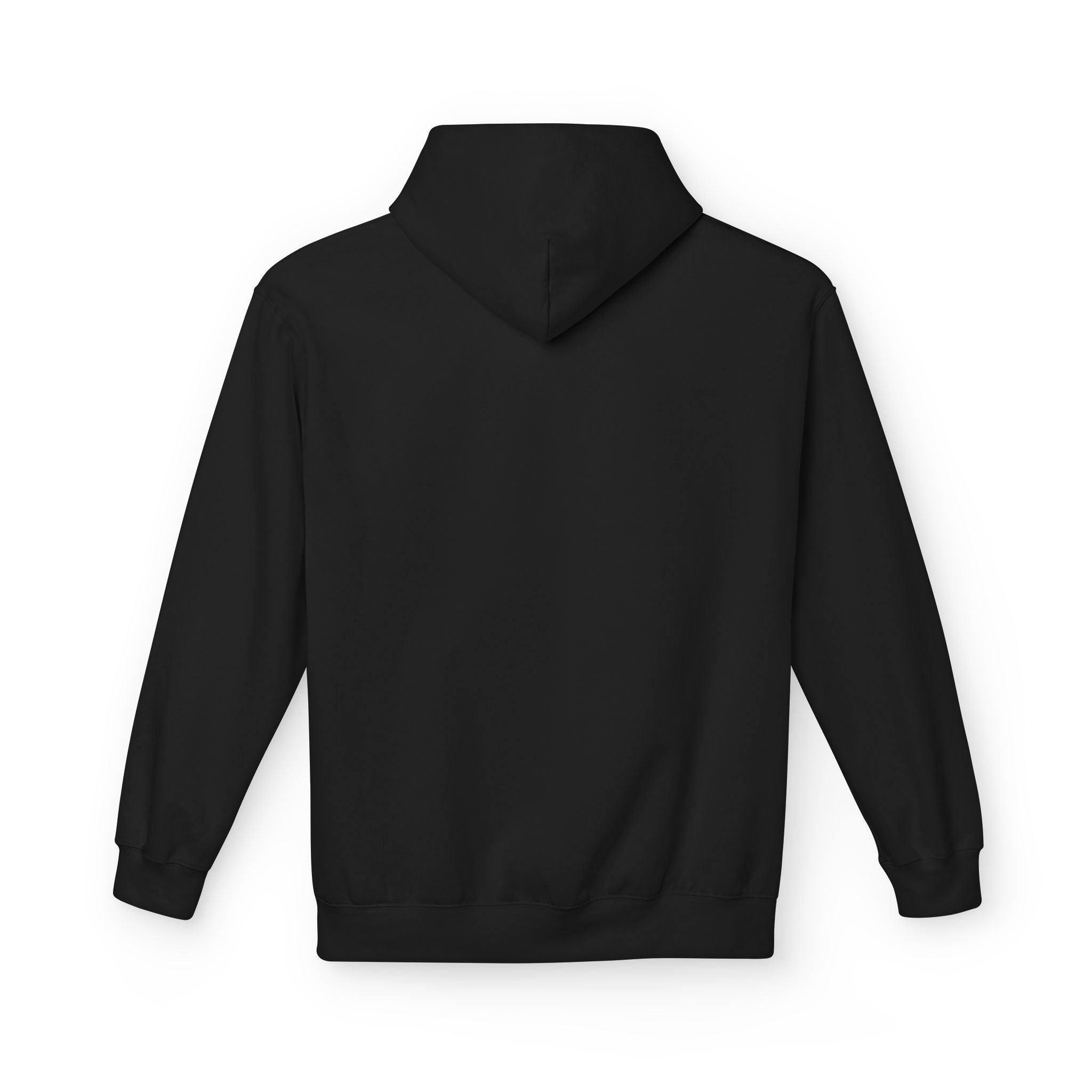 Minimal Skull Hoodie — Small Chest Skull Graphic, Gothic Streetwear - Image 3