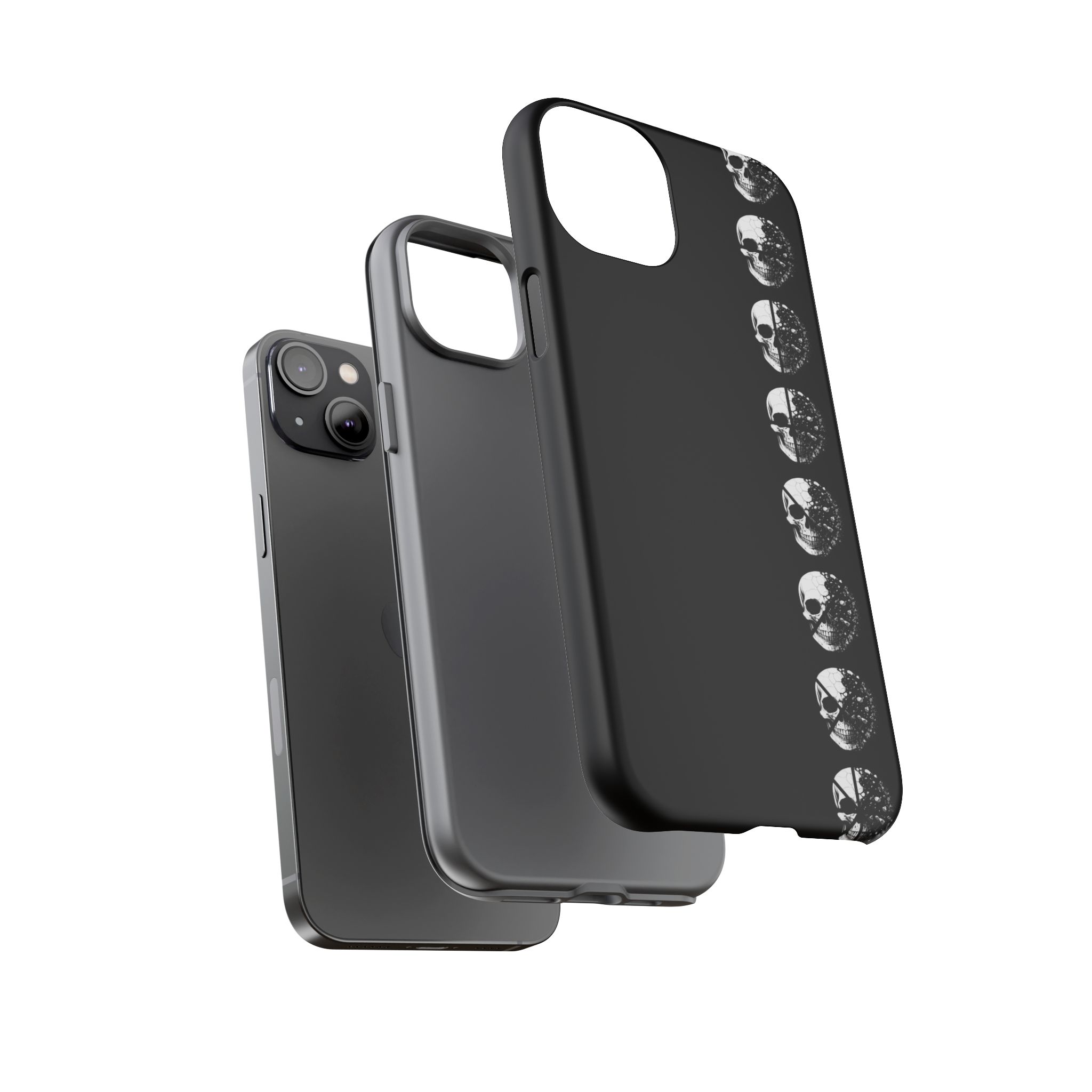 Skull Strip Tough Phone Case - Image 70