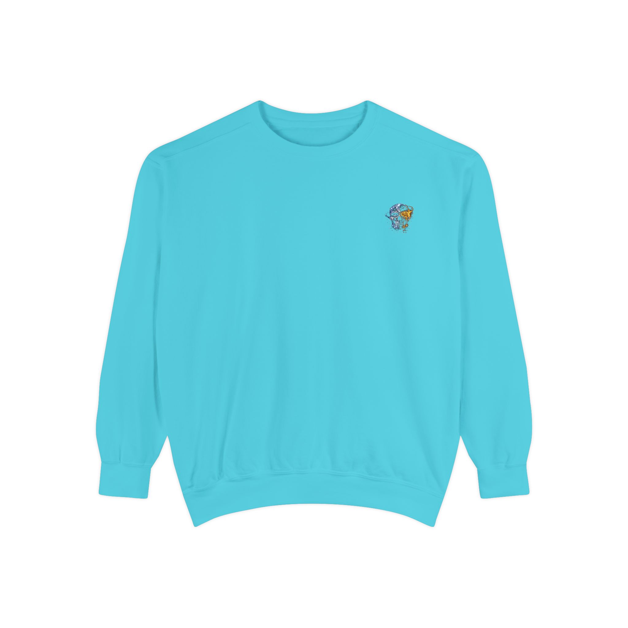 Minimalist Ice Cream Cone Sweatshirt – Cute Small Chest Graphic Cozy Crewneck - Image 20