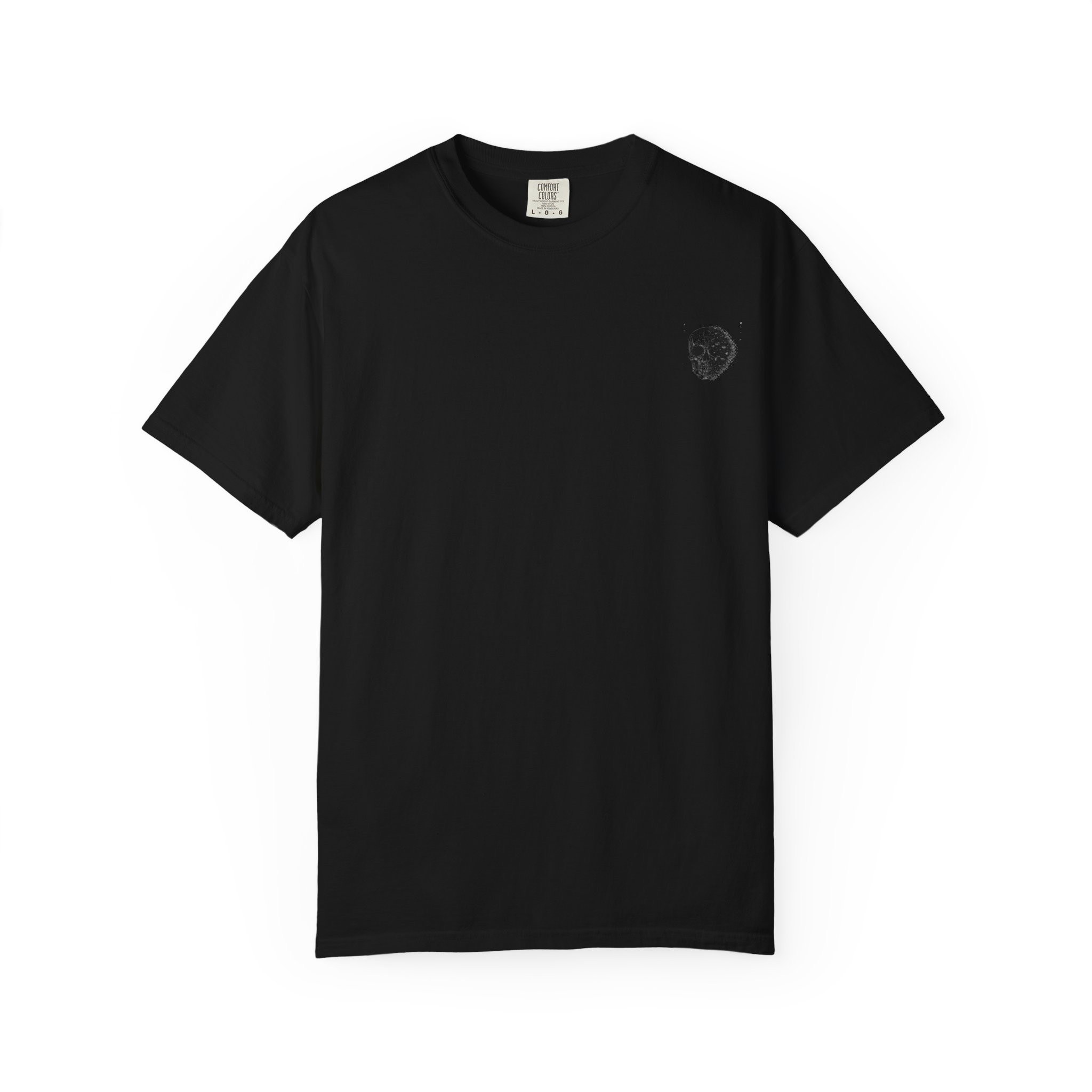 Minimal Moon Crest T-Shirt — Small Chest Graphic - Image 26