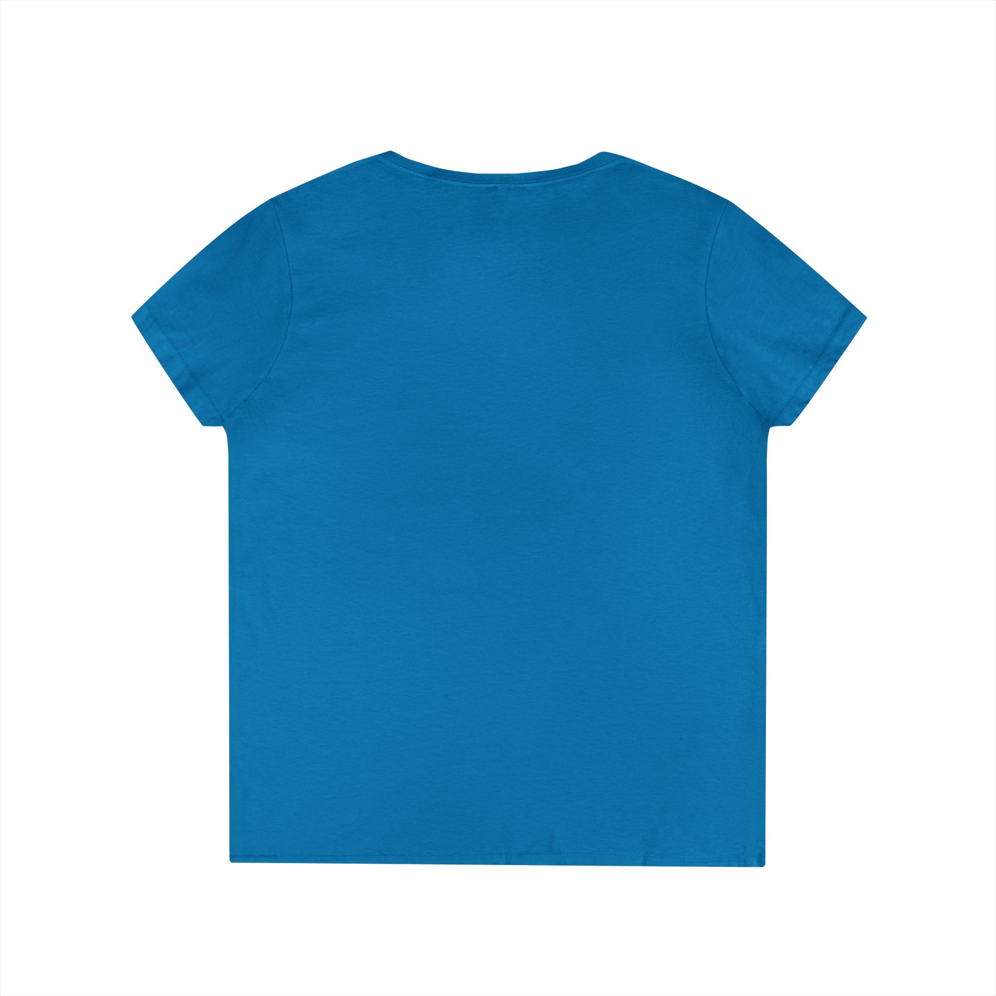 Mini Floral Skull V-Neck Tee — Women's Casual Graphic T-Shirt - Image 18