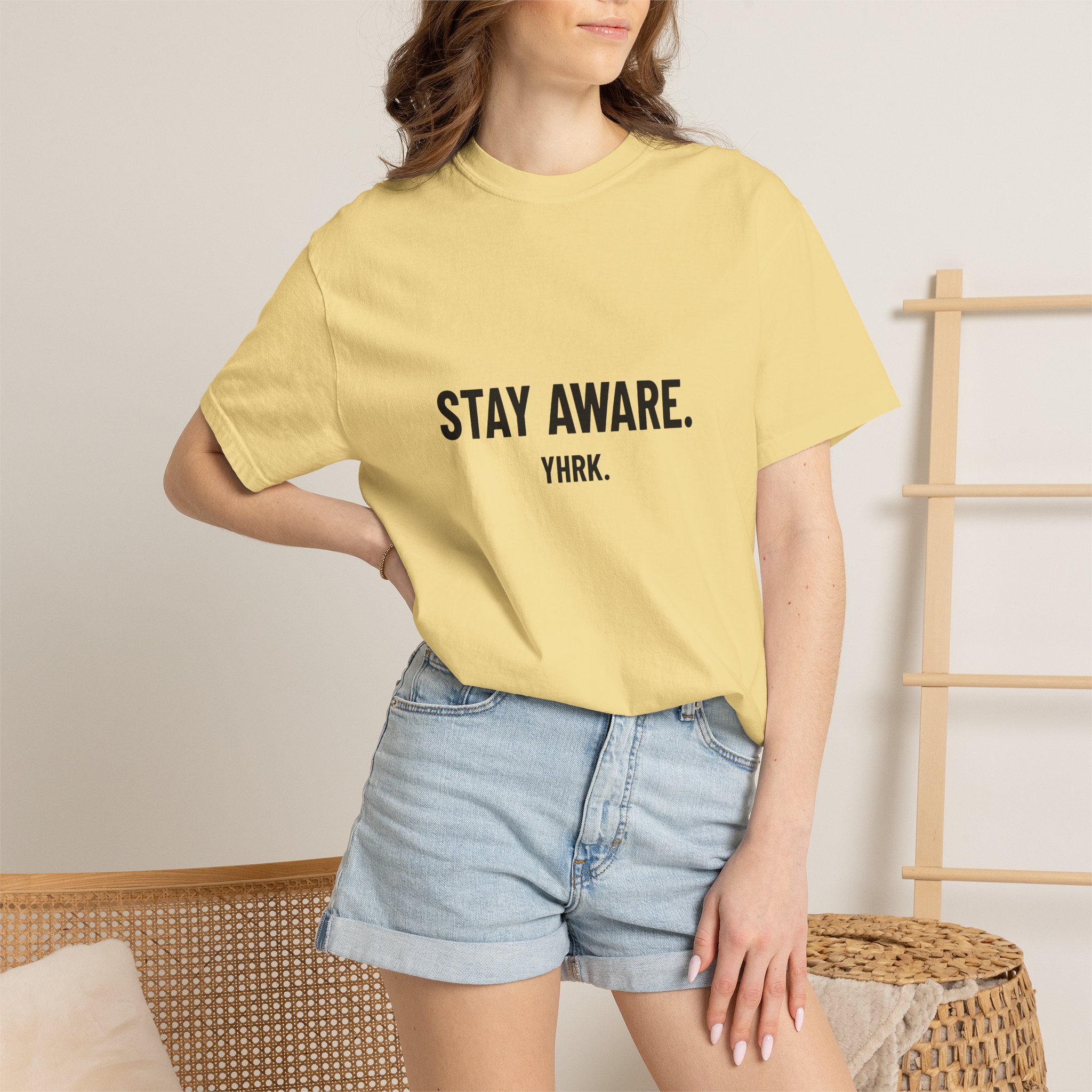 Stay Aware. Graphic T-Shirt — Minimalist Motivational Tee - Image 17