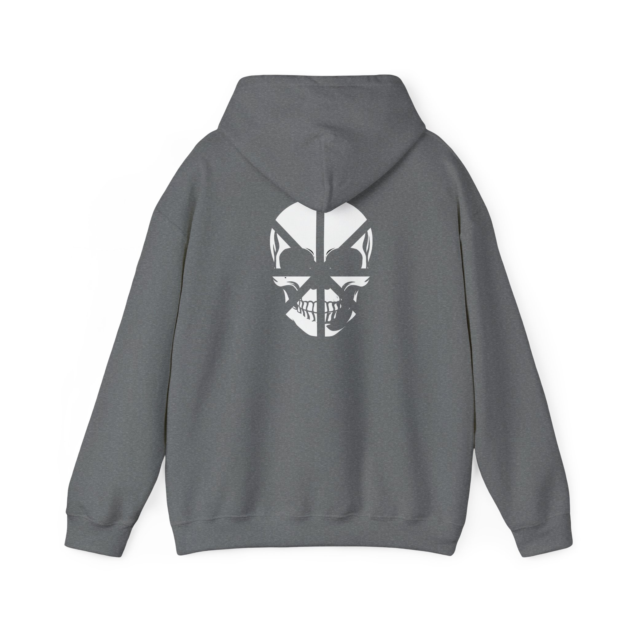 Skull Graphic Hoodie - “You Are Not Alone” Minimalist Streetwear - Image 14