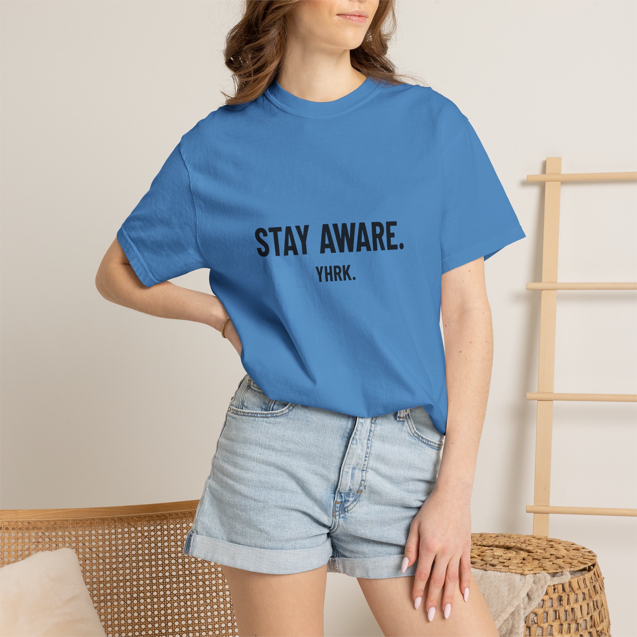 Stay Aware. Graphic T-Shirt — Minimalist Motivational Tee - Image 33