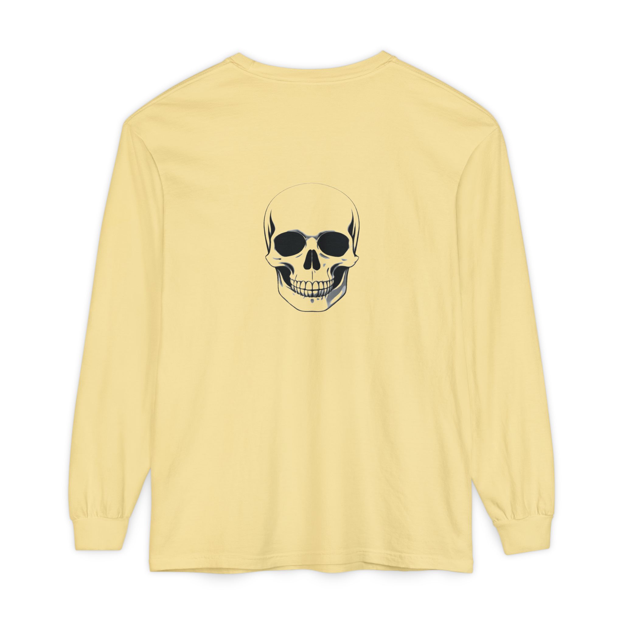 Keep Going Long Sleeve Tee — Minimal Skull Graphic - Image 7