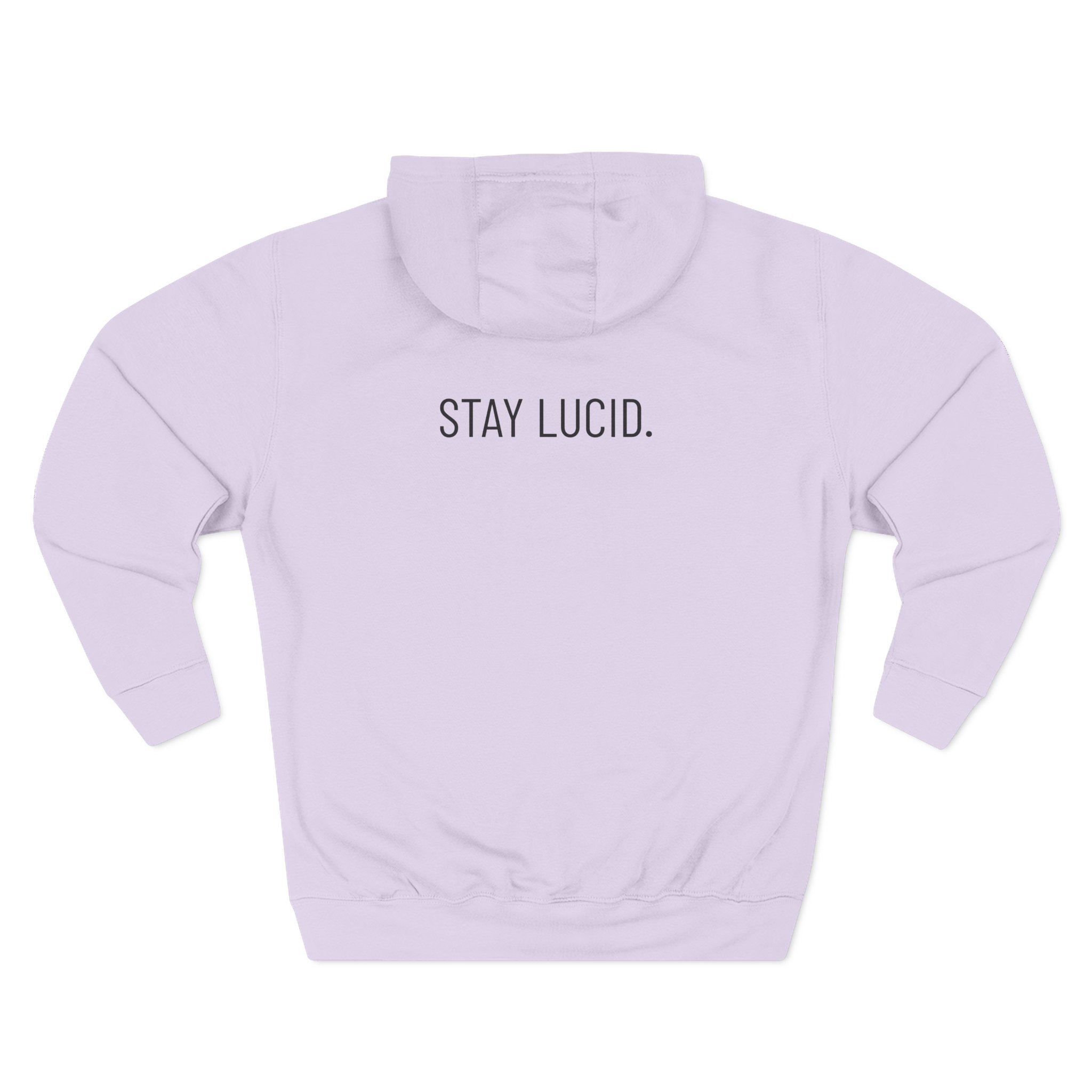 Stay Lucid Hoodie — Minimal Lunar Skull Graphic Pullover - Image 50