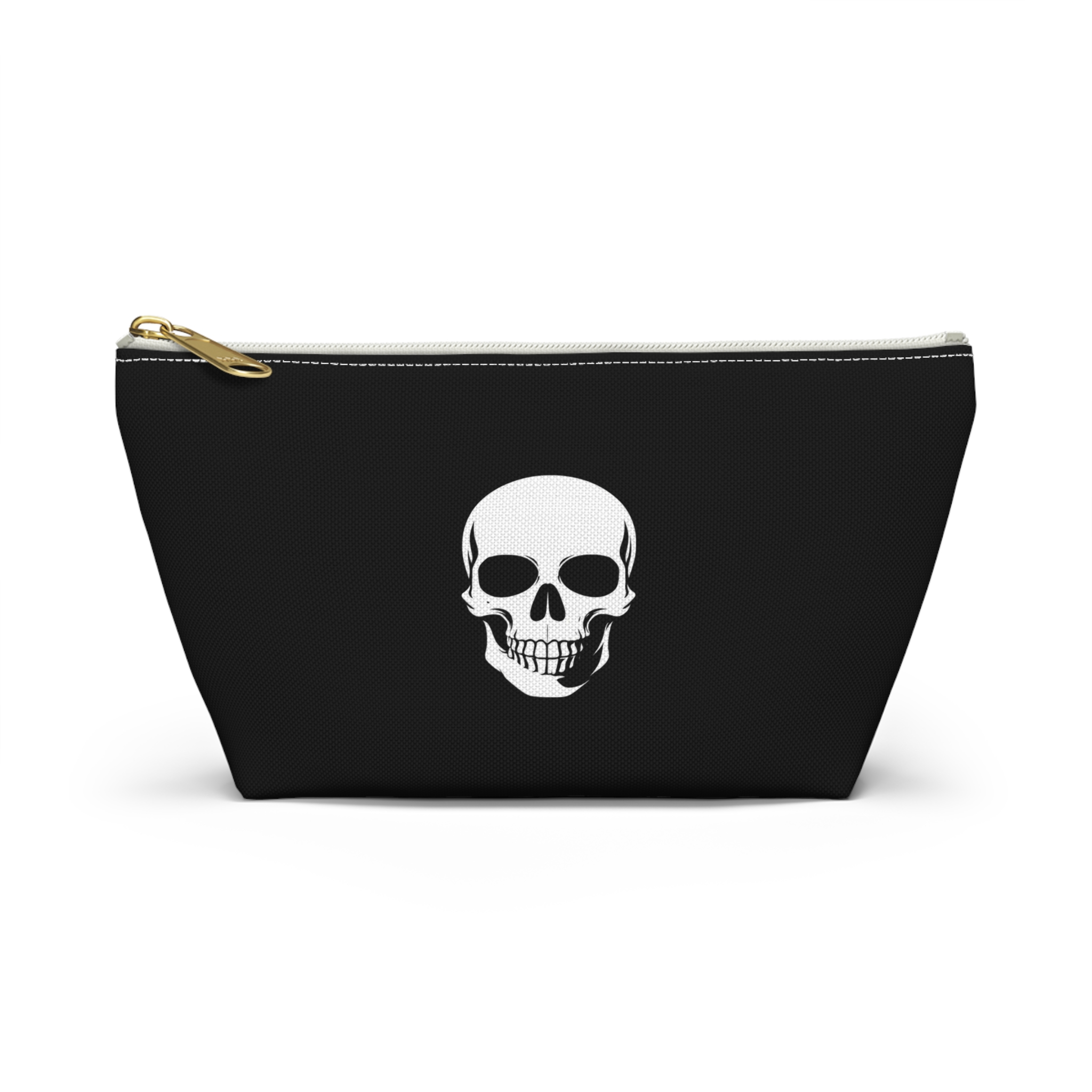 Skull Cosmetic Pouch — Black - Image 6