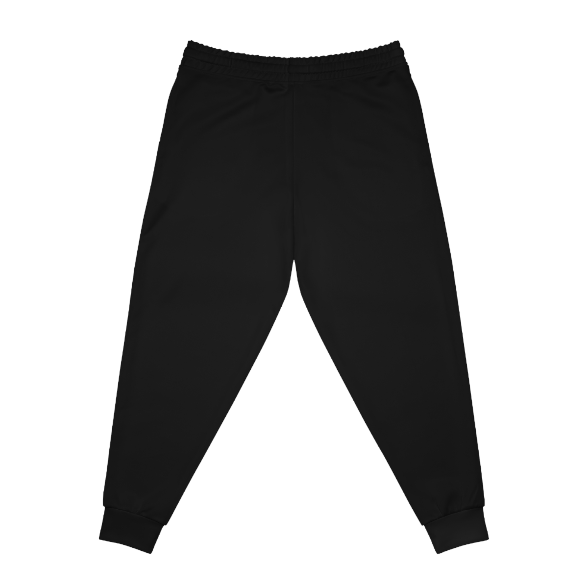 Skull Accent Joggers — Black Athletic Sweatpants with Small Skull Graphic - Image 3