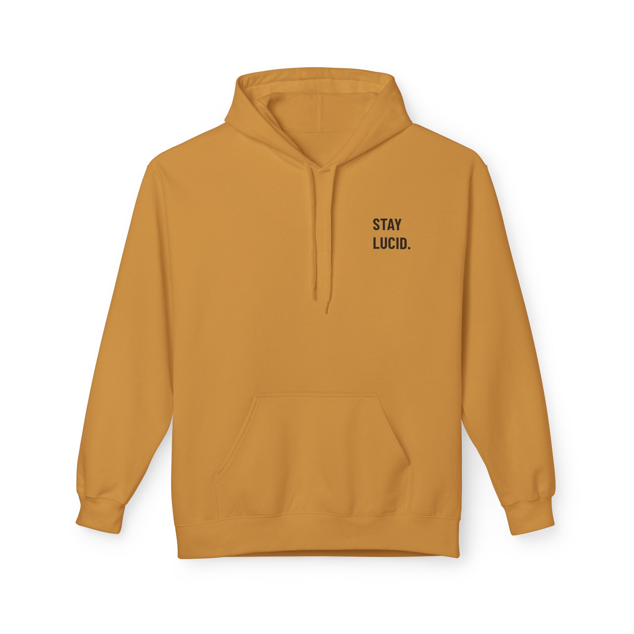 Stay Lucid Hoodie — Minimal Black Circle Graphic Pullover - Image 13