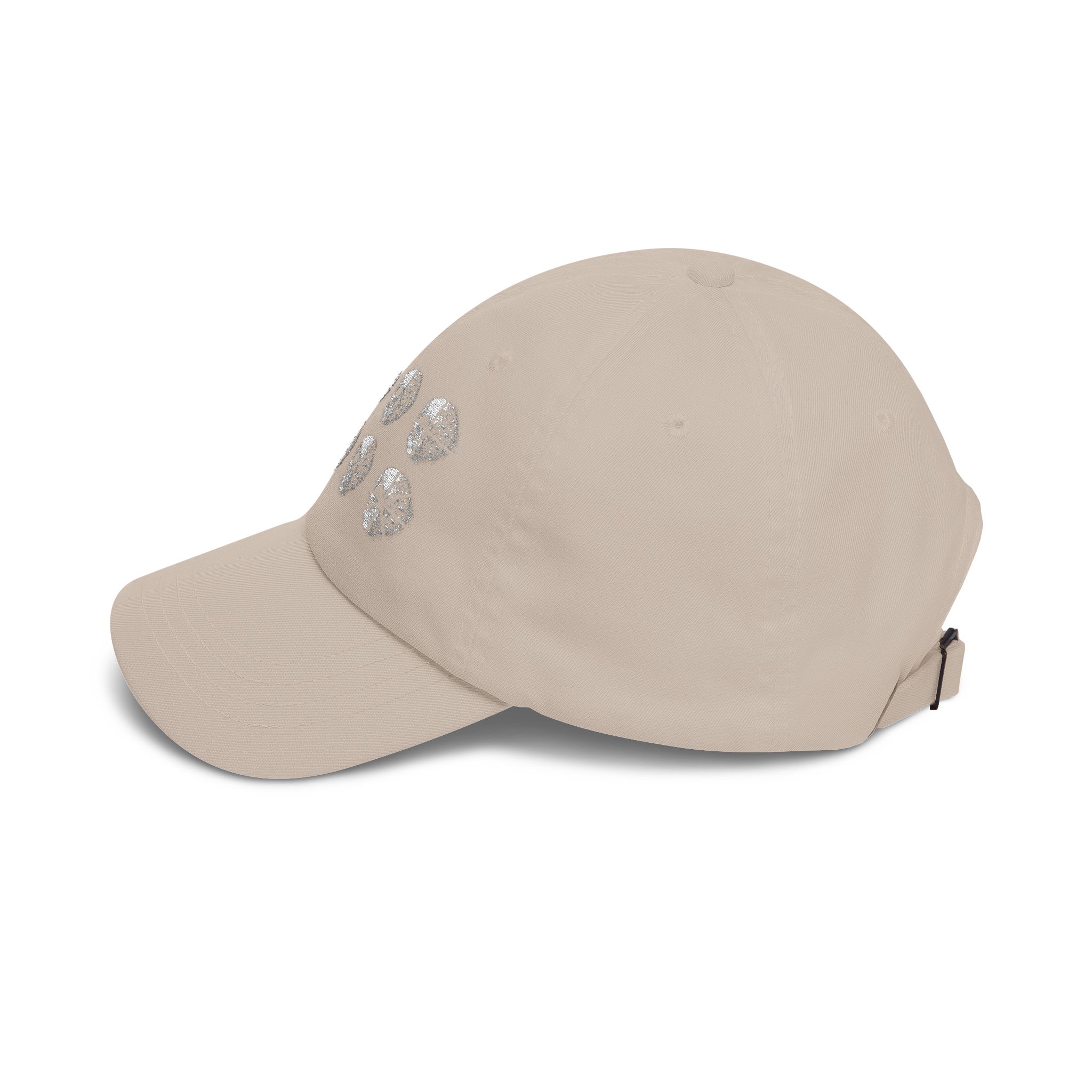 Dad Cap with Sparkle Dots — Minimalist Sequin Baseball Hat - Image 8