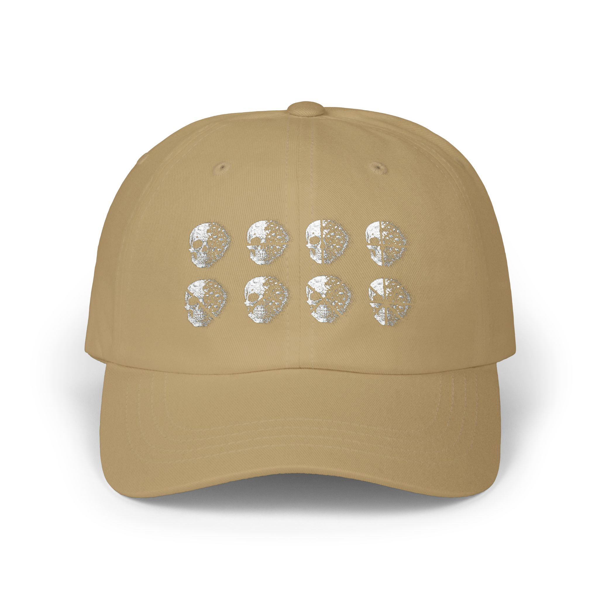 Dad Cap with Sparkle Dots — Minimalist Sequin Baseball Hat - Image 10
