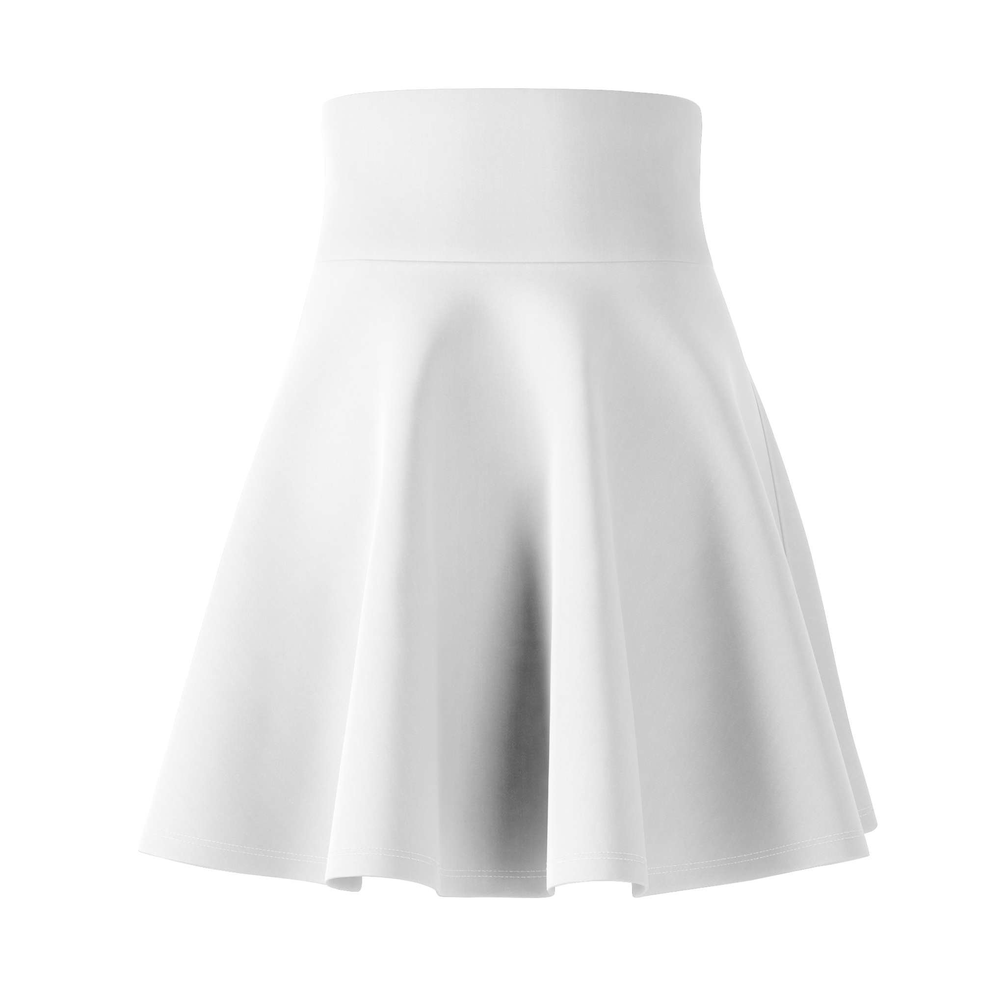 Skater Skirt — 'Trust Your Instincts' High-Waist AOP Women's Skirt - Image 3
