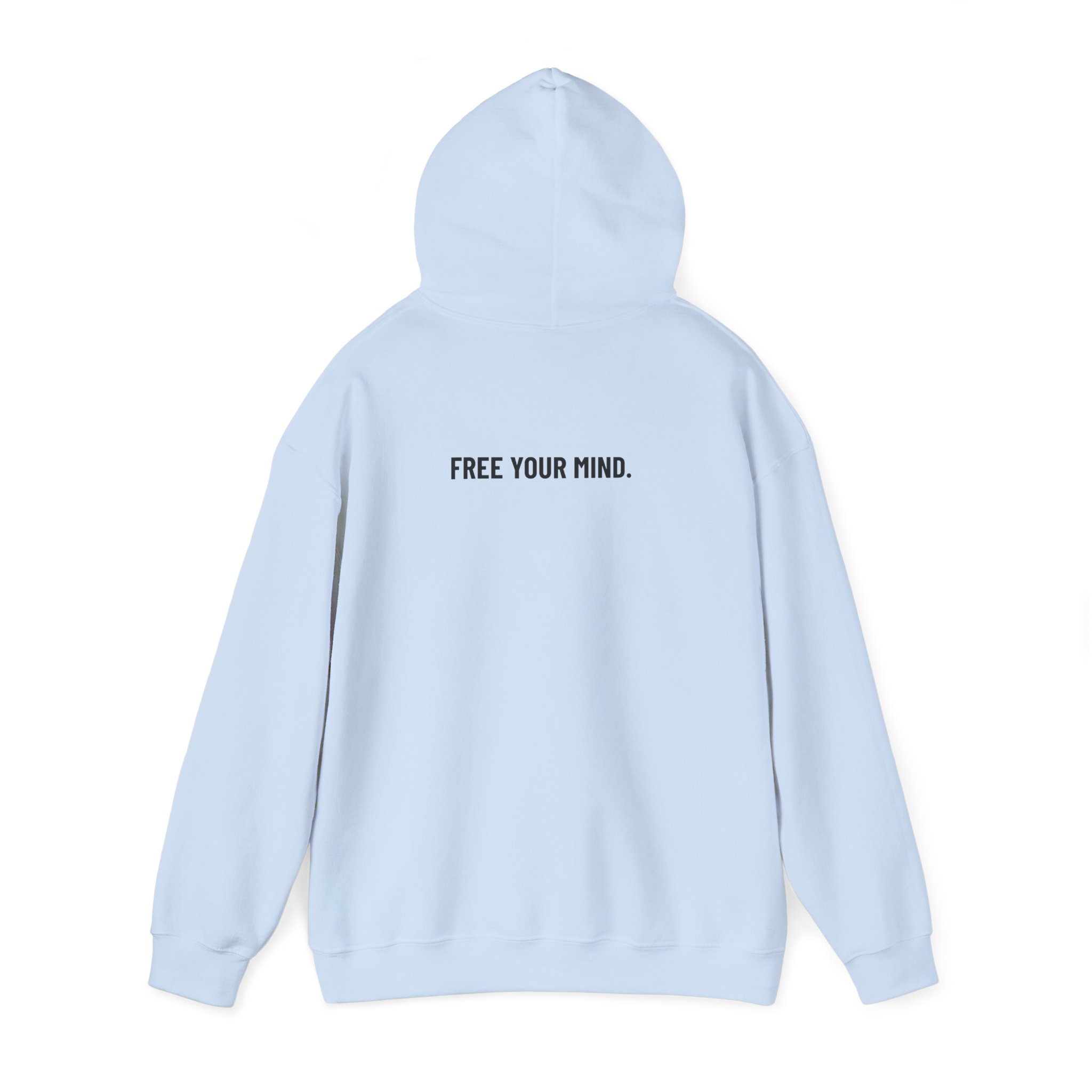 Moon Phase Hoodie — "Free Your Mind" Minimalist Astral Sweatshirt - Image 24