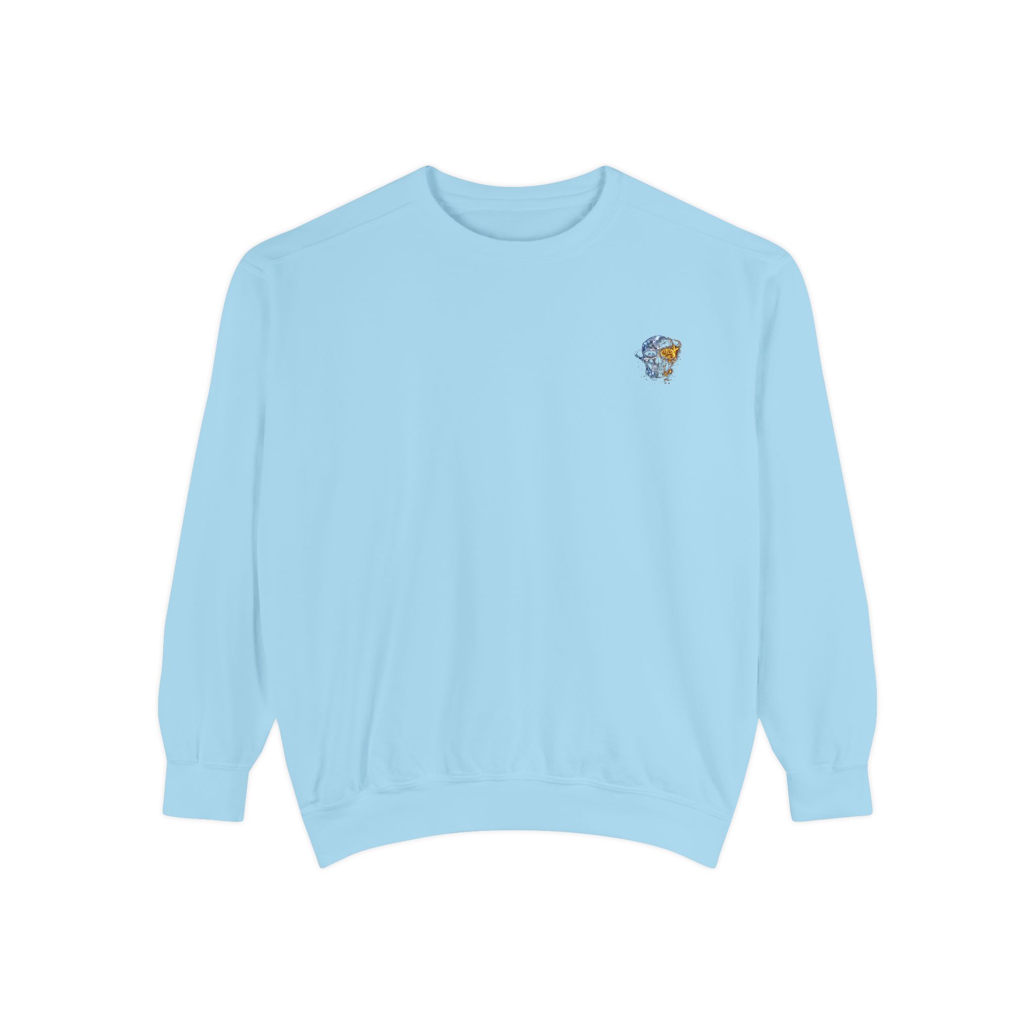 Minimalist Ice Cream Cone Sweatshirt – Cute Small Chest Graphic Cozy Crewneck - Image 22