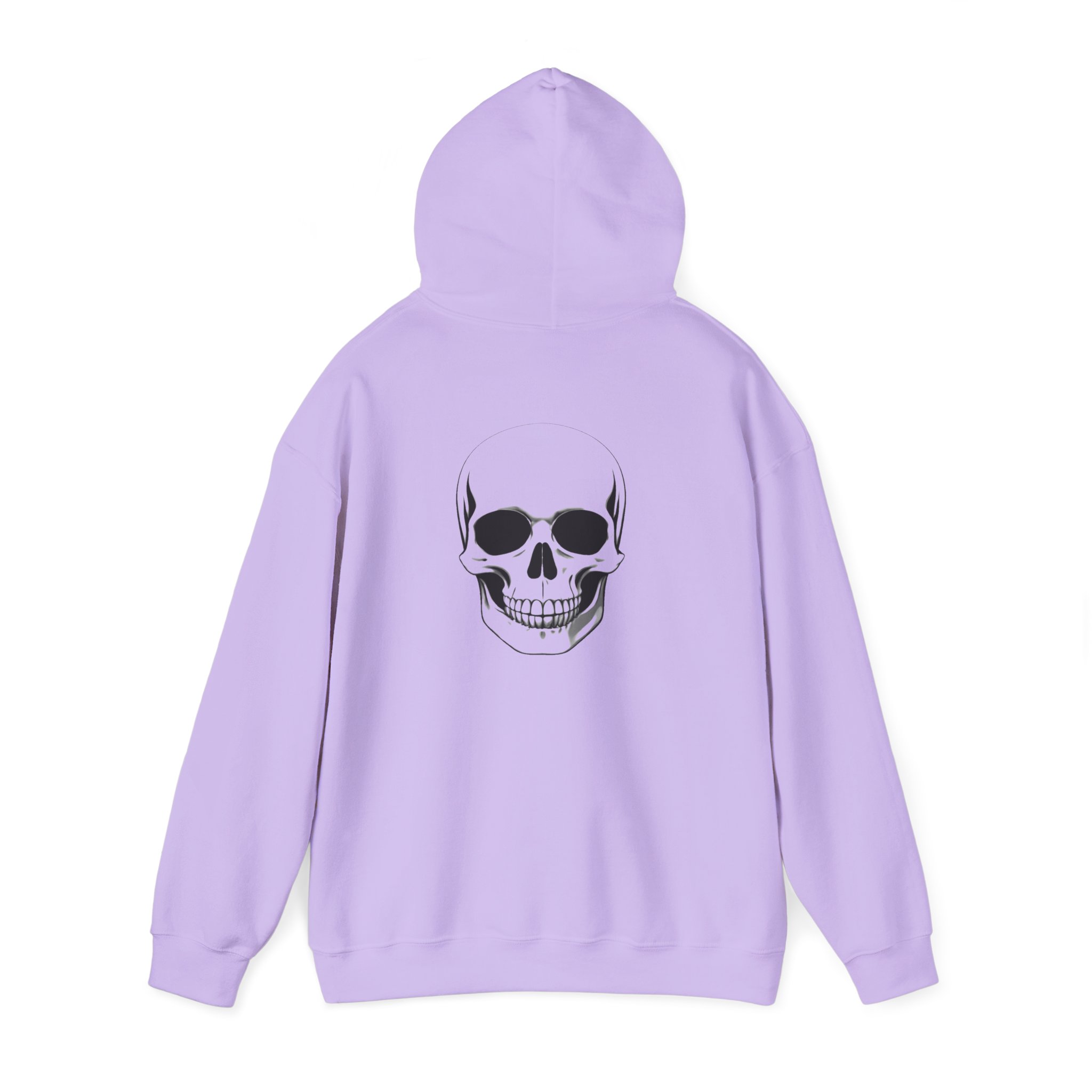 Skull Graphic Hoodie — Minimal Back Skull Design - Image 27