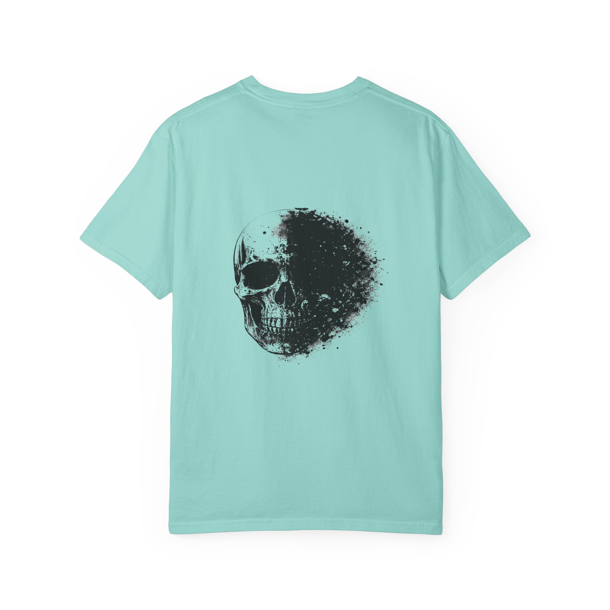 Skull Fade Tee — Grunge Disintegrating Skull Graphic T-Shirt - Image 24