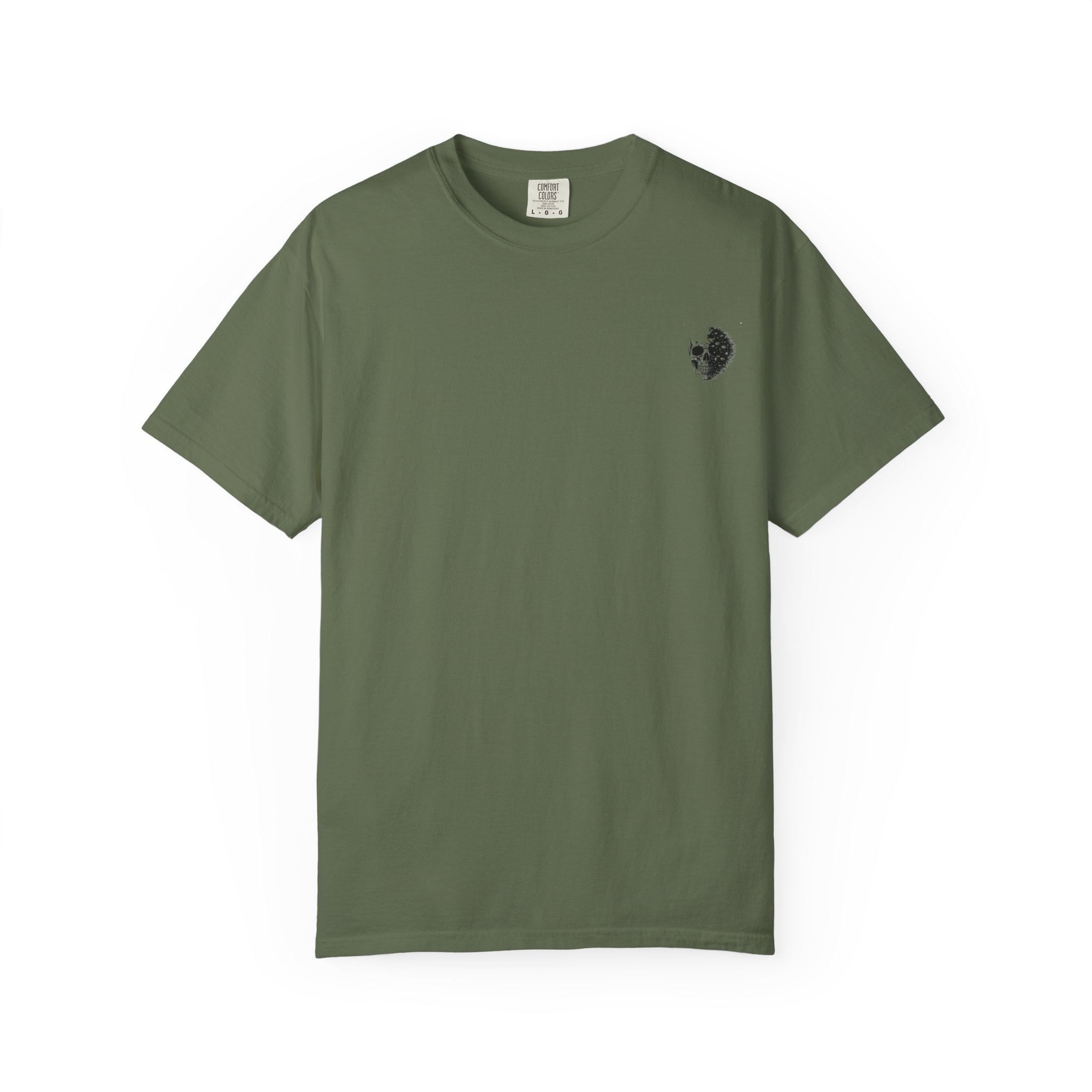 Minimal Moon Crest T-Shirt — Small Chest Graphic - Image 20