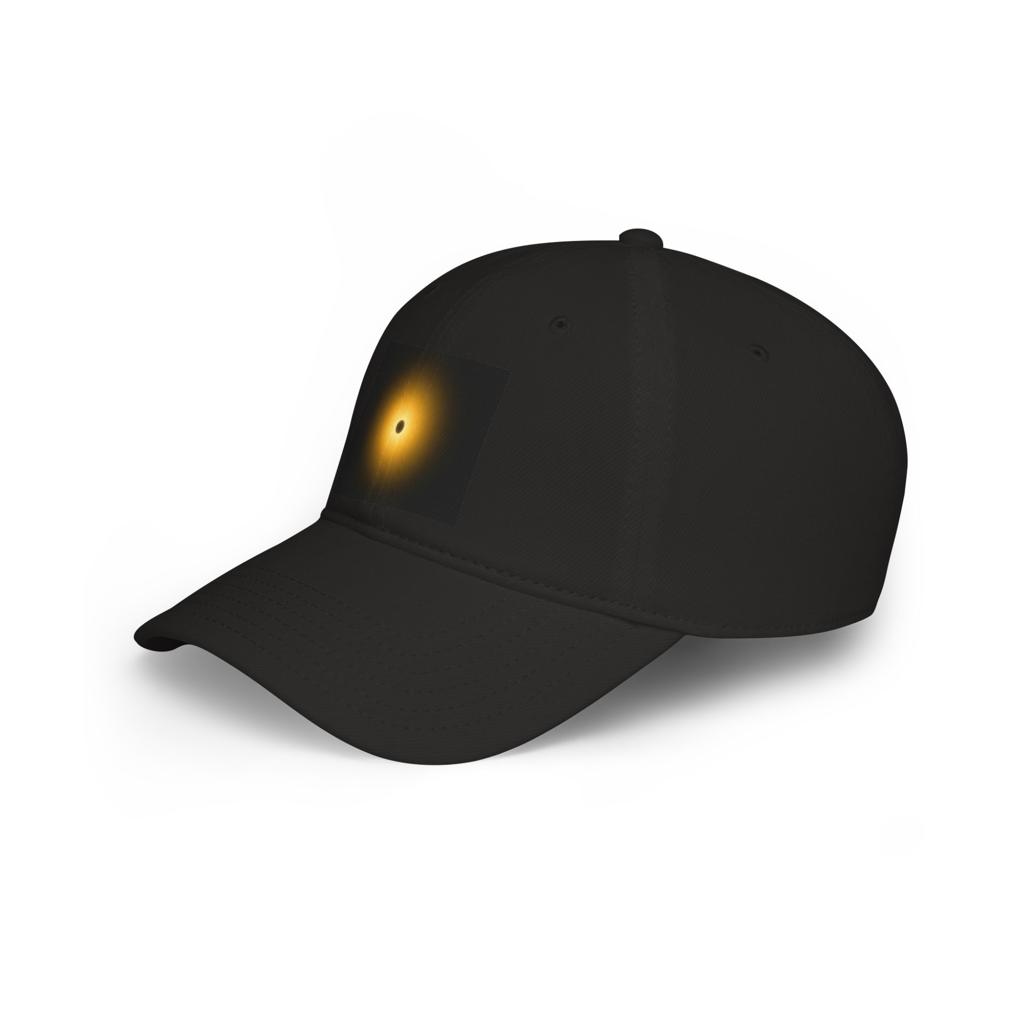 Solar Eclipse Baseball Cap — Minimal Black Sun Design - Image 4