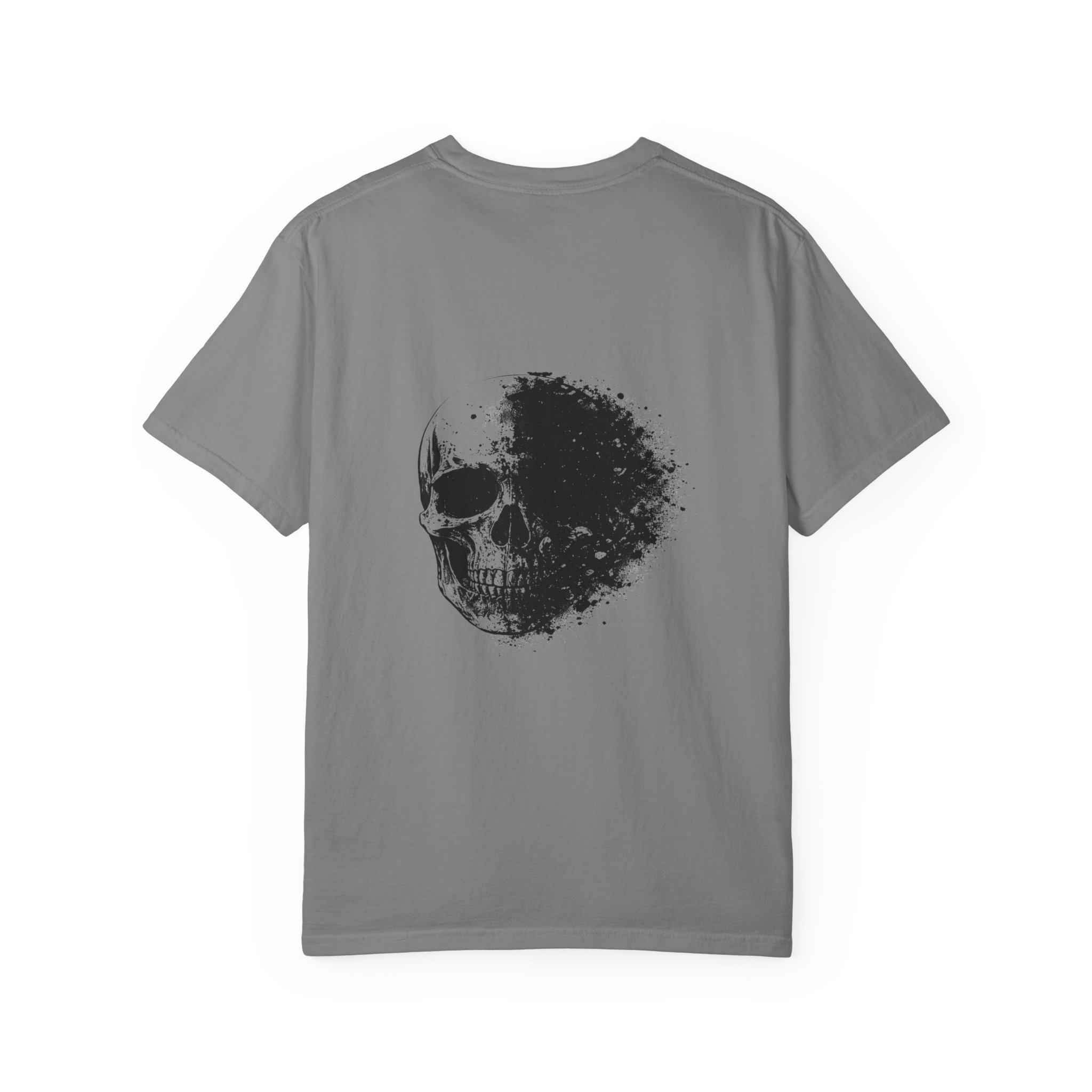 Skull Fade Tee — Grunge Disintegrating Skull Graphic T-Shirt - Image 18