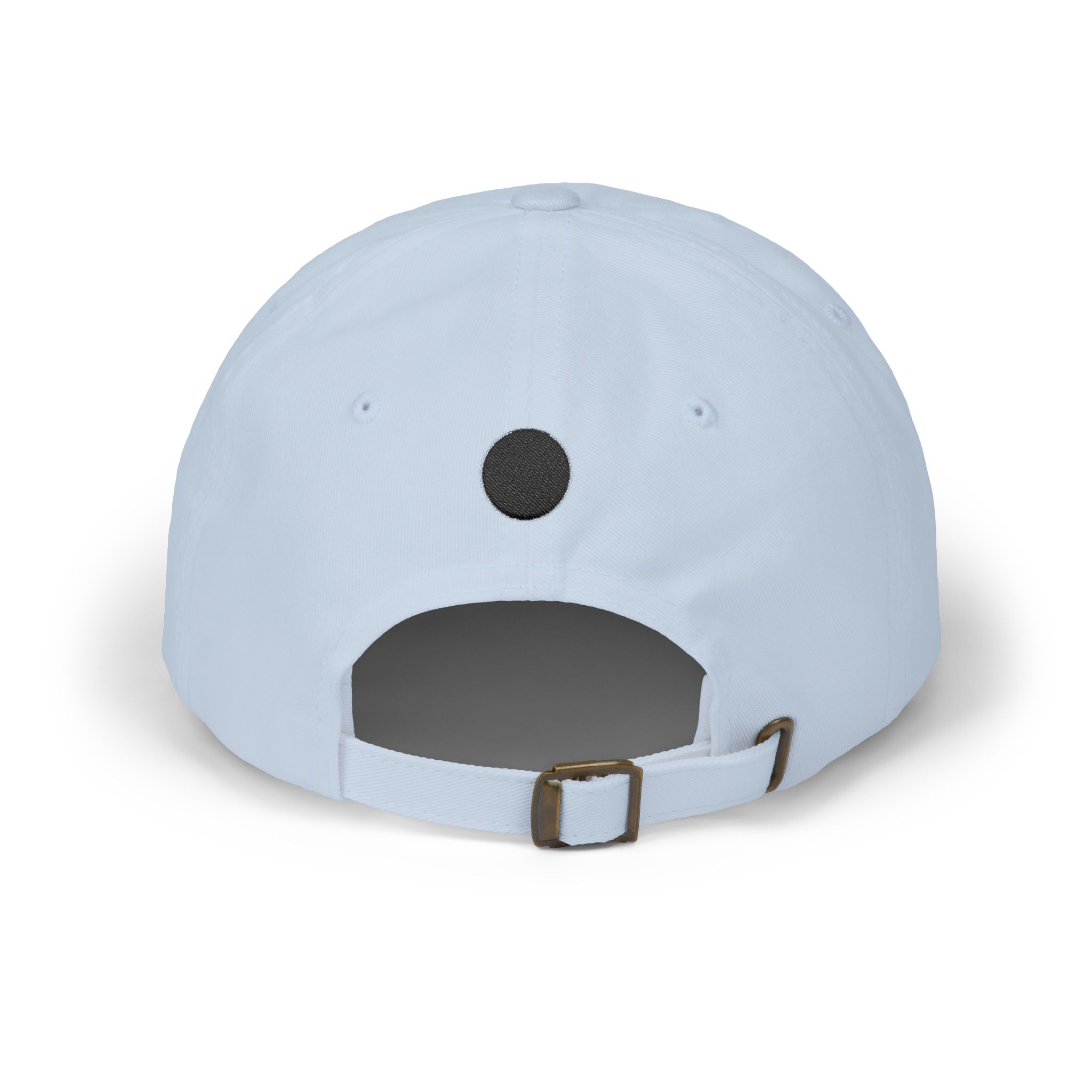 Stay Lucid Dad Cap — Minimal Embroidered White Baseball Hat - Image 18