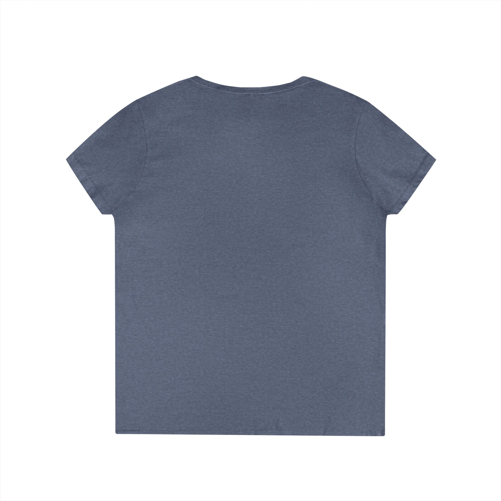 Mini Floral Skull V-Neck Tee — Women's Casual Graphic T-Shirt - Image 30