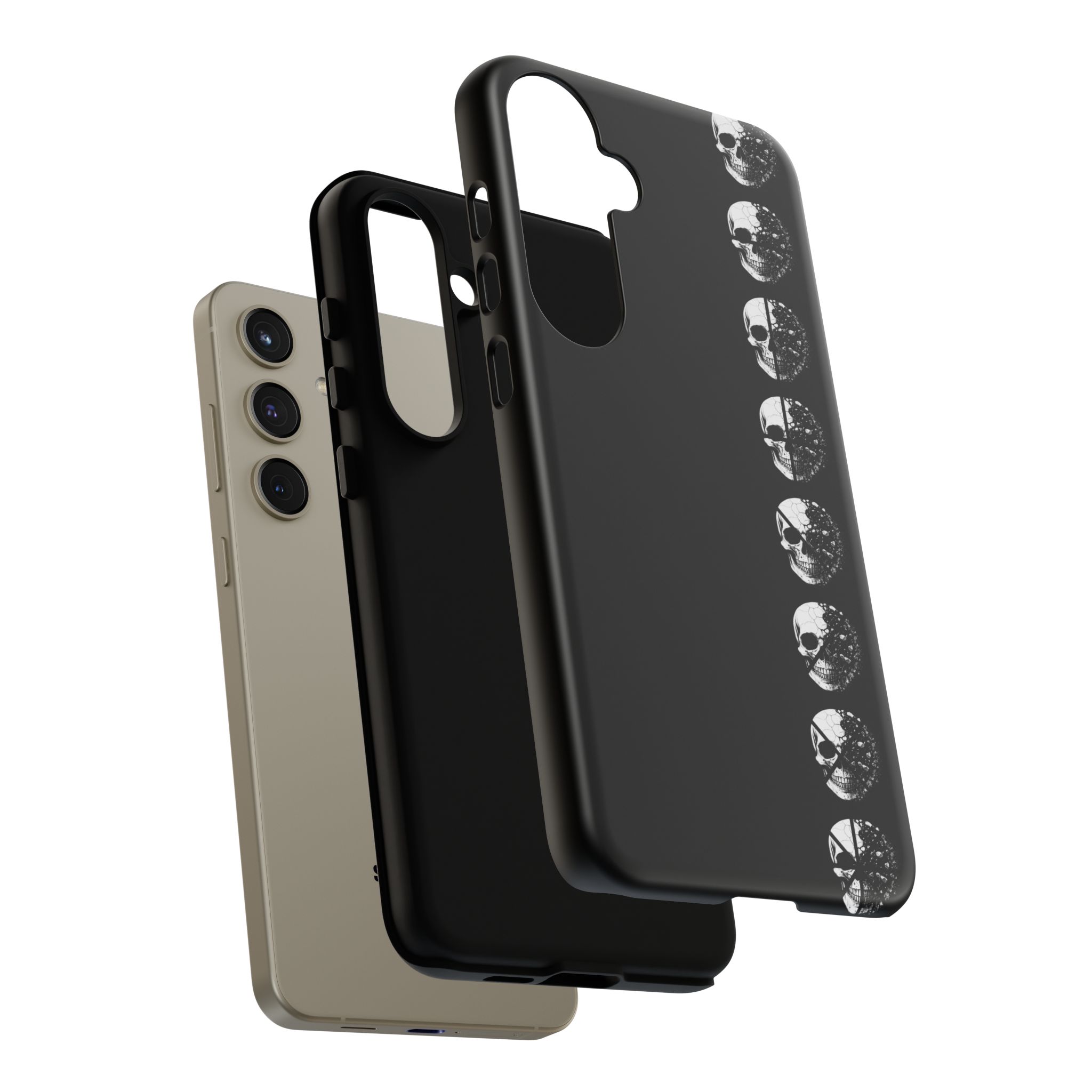 Skull Strip Tough Phone Case - Image 135